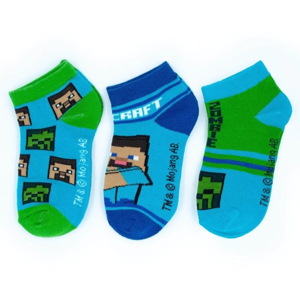 B.M. Fashion Socken Minecraft Kinder-Socken 31/34