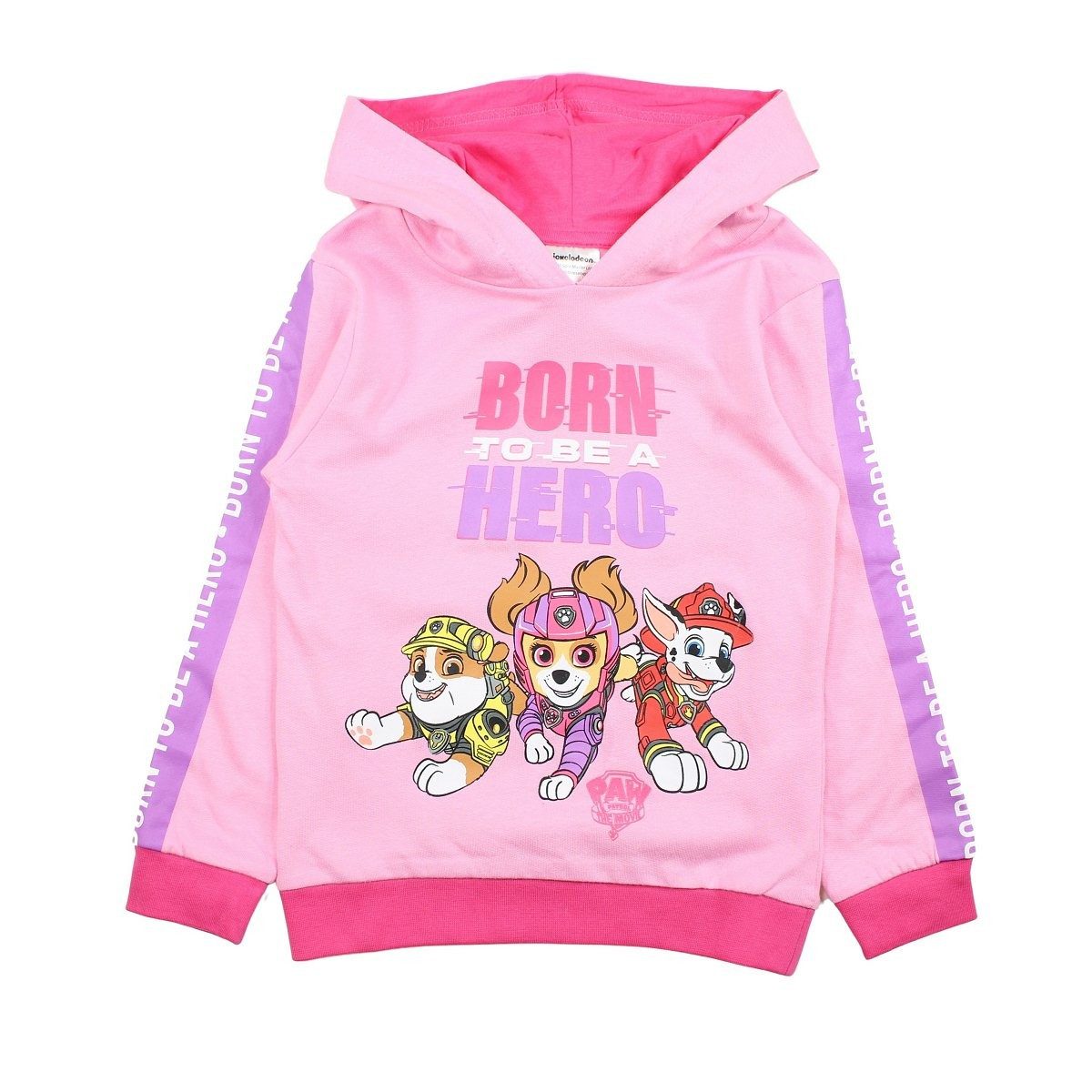 PAW PATROL Hoodie Paw Patrol Mädchen Kapuzensweatshirt Pullover Hoodie 3/4 4/5 Jahre Mädchen Sweatshirt