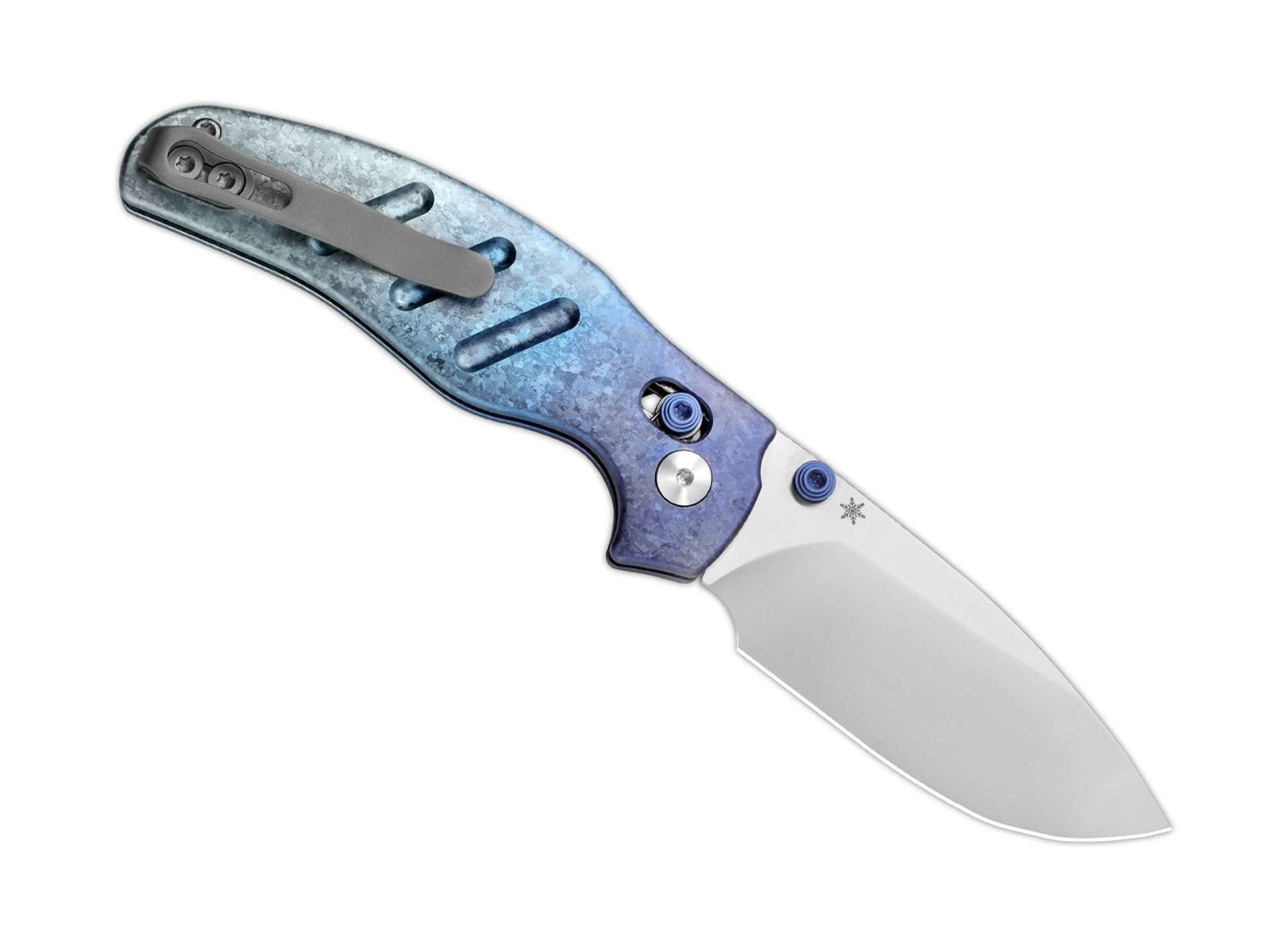 Kizer Taschenmesser Kizer C01C 2.9 S45VN Frosted Winter Ice Crystals