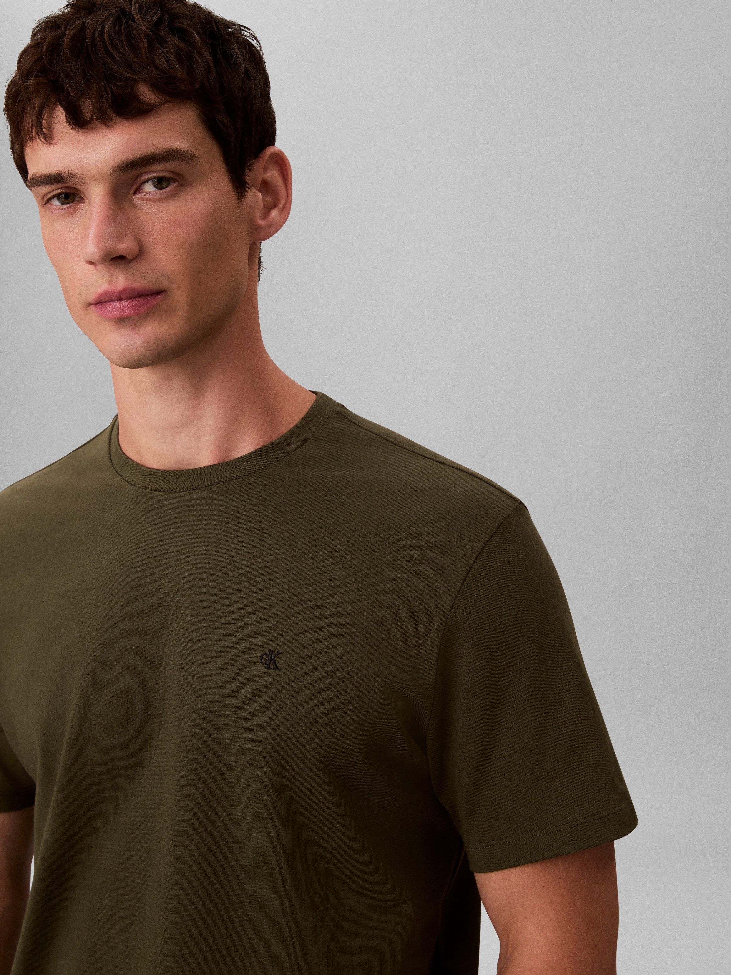 Calvin Klein Jeans T-Shirt regular fit, Rundhalsausschnitt