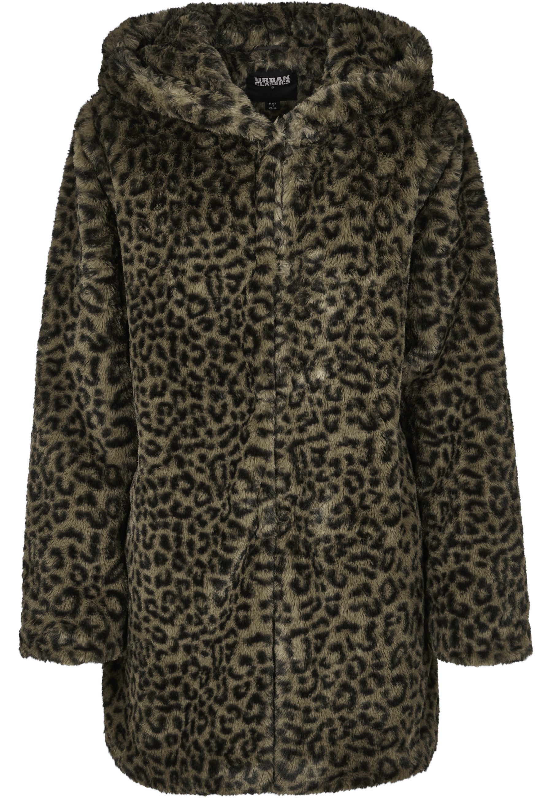 Parka Urban Classics Damen Ladies Leo Teddy Coat
