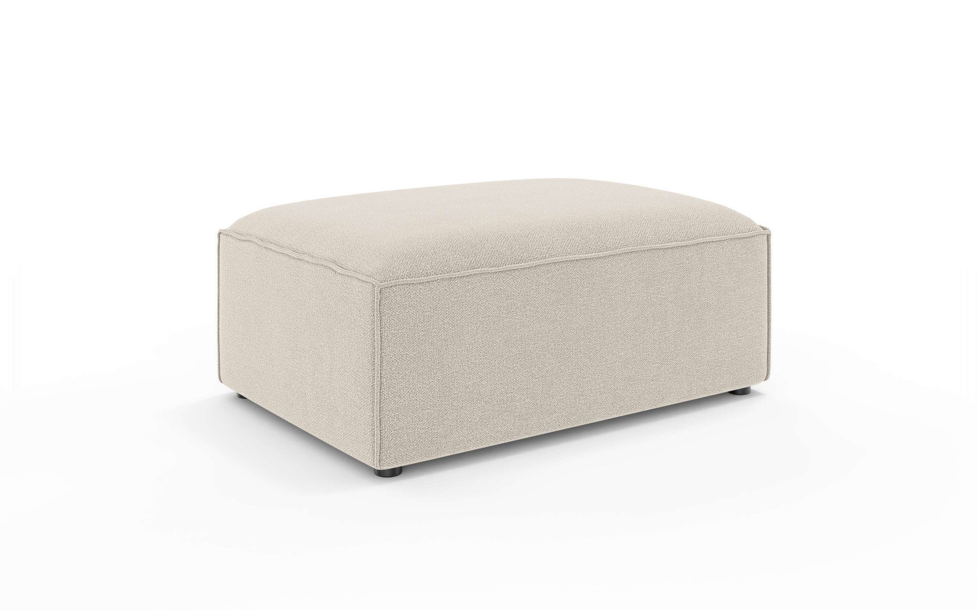 OTTO home Polsterhocker HAILY Sitzhocker passend zur Serie, Maße B/T/H: 70/100/42 cm, als Modul oder separat verwendbar, für individuelle …
