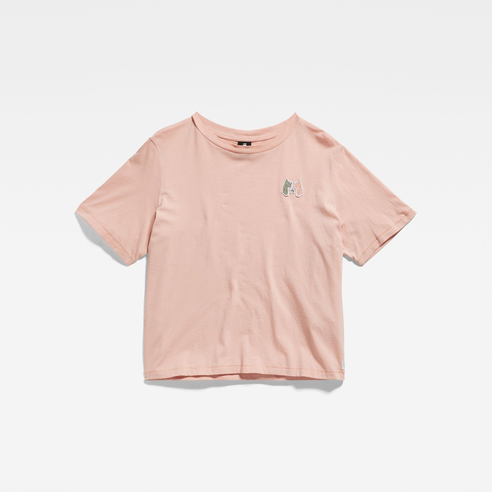 T-Shirt G-Na Badge Boxy R T WMN