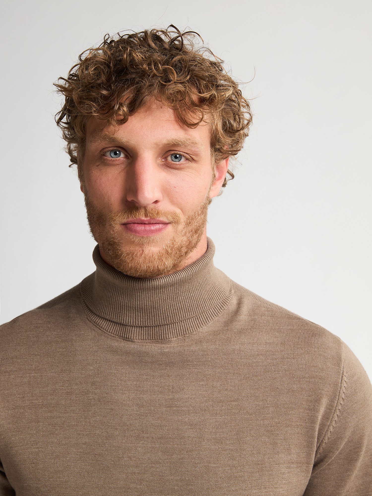 Petrol Industries Rollkragenpullover Men Knitwear Collar Basi Pflegeleichter Materialmix mit Baumwollanteil