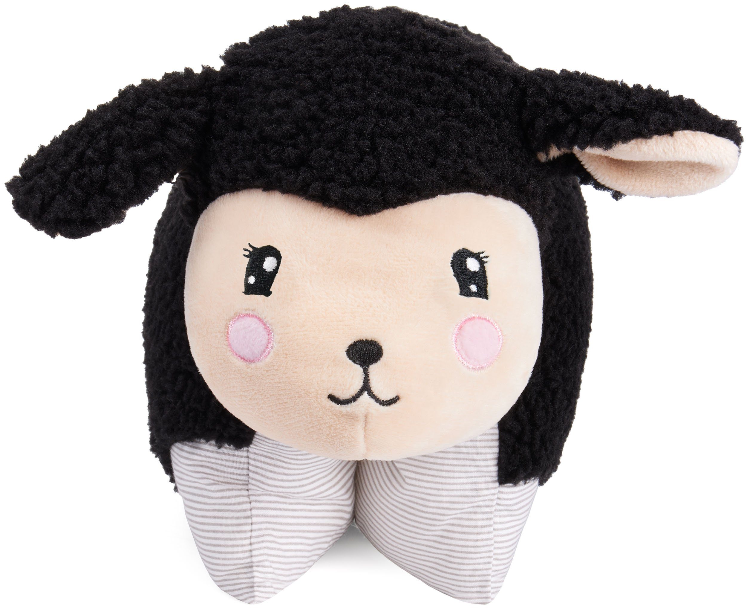 BRUBAKER Kuscheltier Kissen - Schaf - 2 in 1 Plüschtier und Kuschelkissen - günstig online kaufen