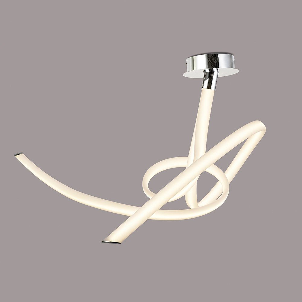 LED-Deckenlampe Armonia 56cm Weiß/Titan Mantra Deckenleuchte Weiß.Titan