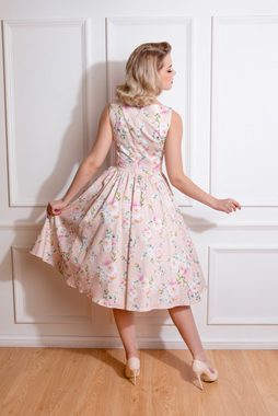 Hearts & Roses London A-Linien-Kleid Amanda Floral Swing Dress Rockabella Vintage Retro