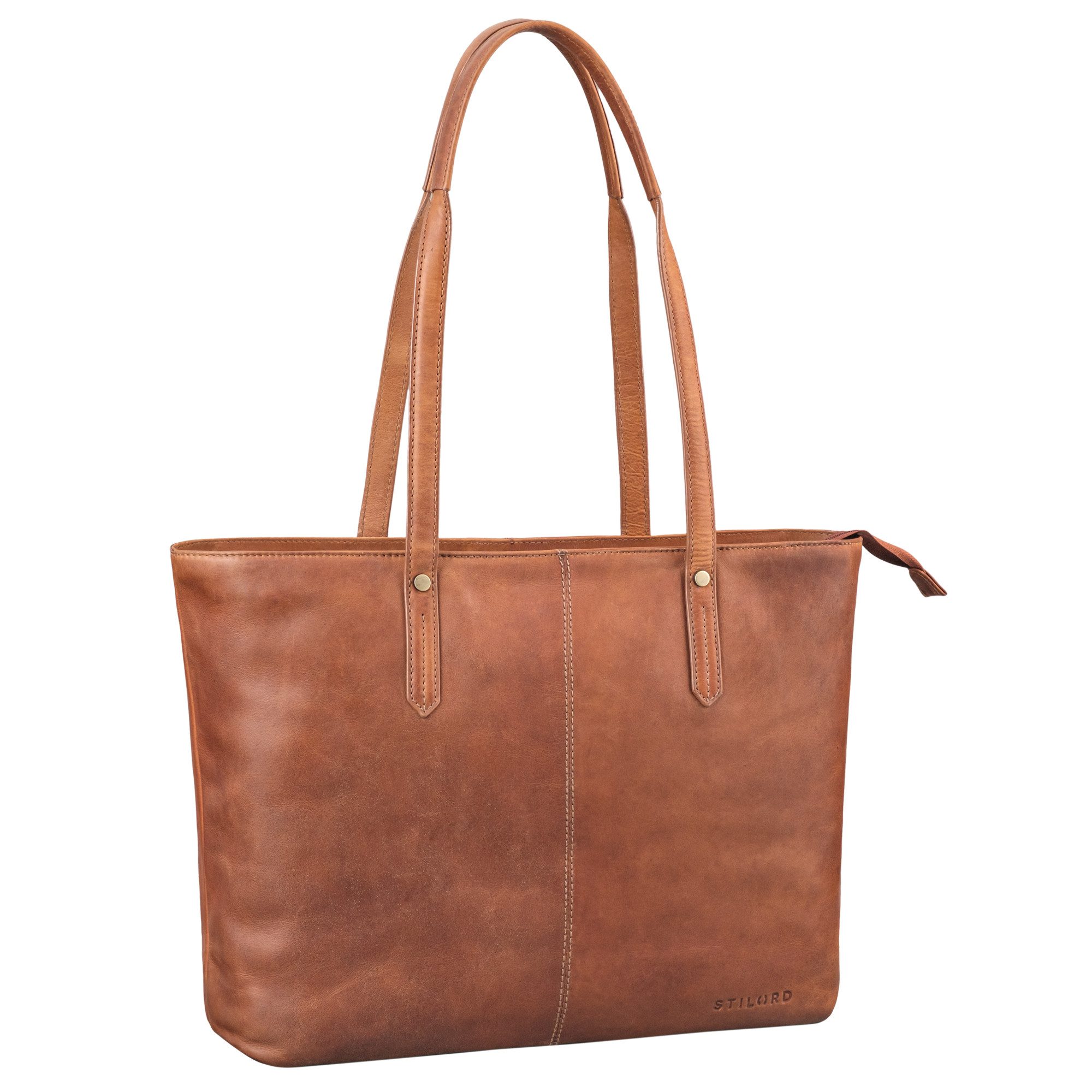STILORD Handtasche "Antonia" Große Handtasche Damen Leder
