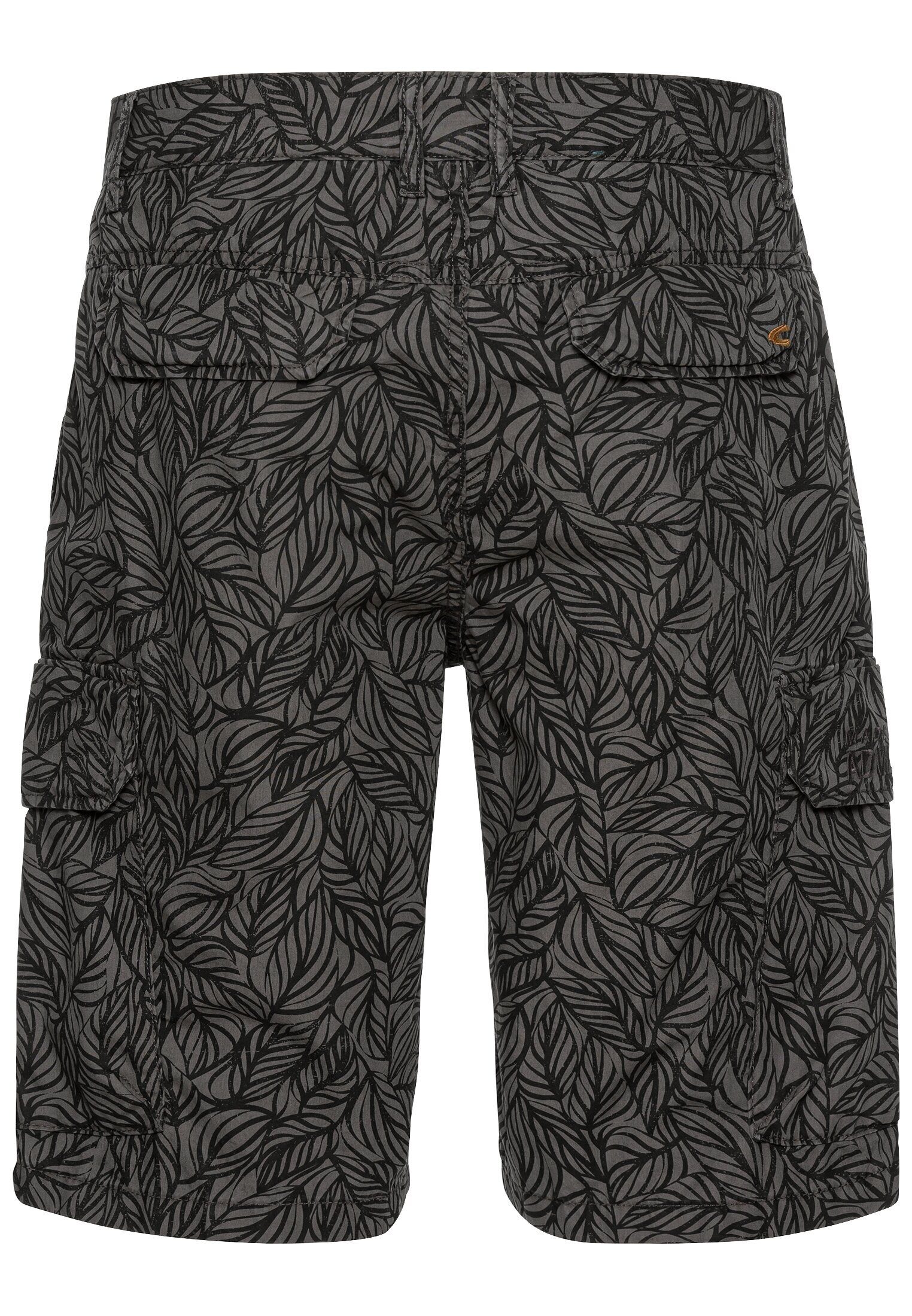 camel active Bermudas Cargo Shorts mit Allover-Print günstig online kaufen
