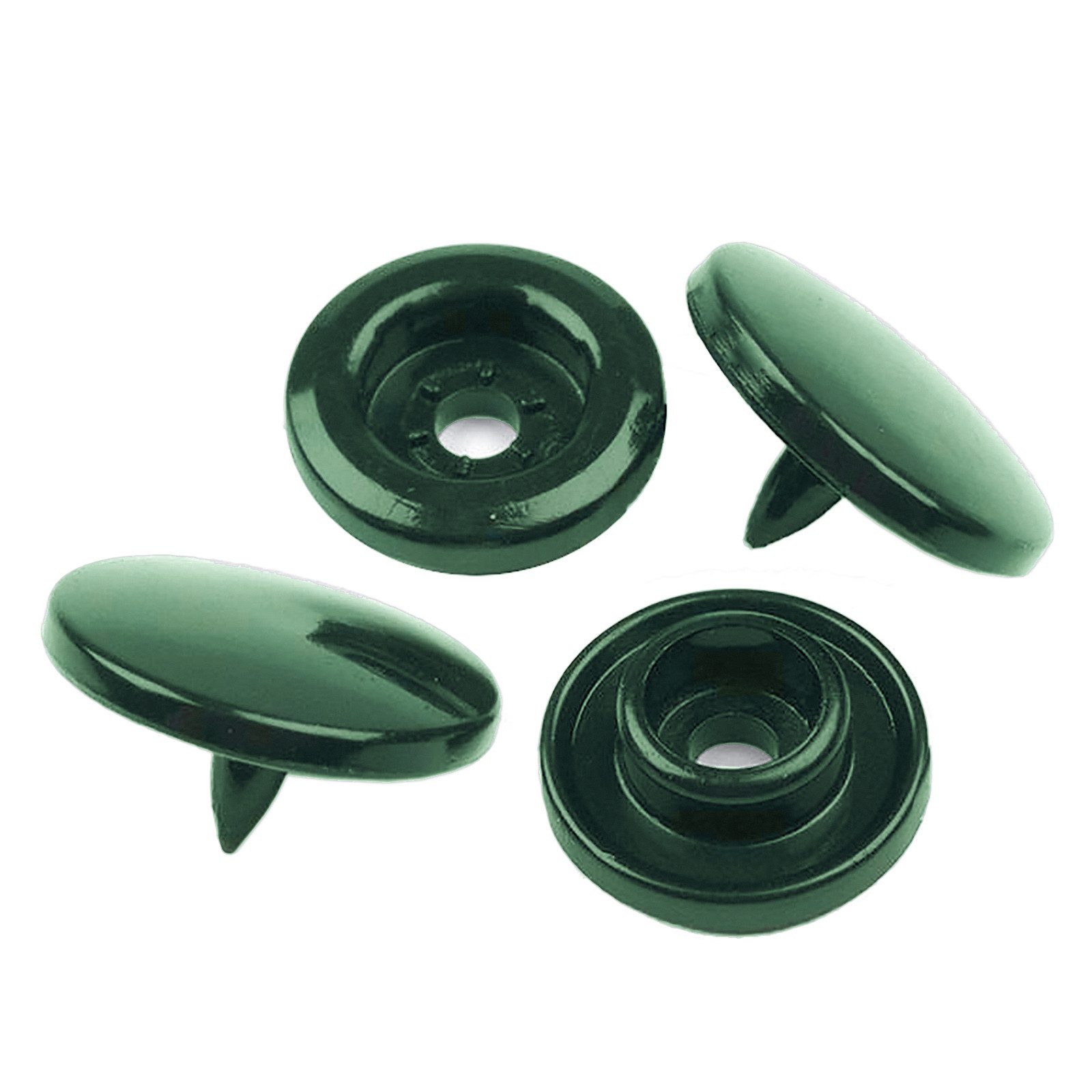 maDDma Druckknopf 50 Druckknöpfe rund Snaps Druckknopf Snap Button Knöpfe, 12mm