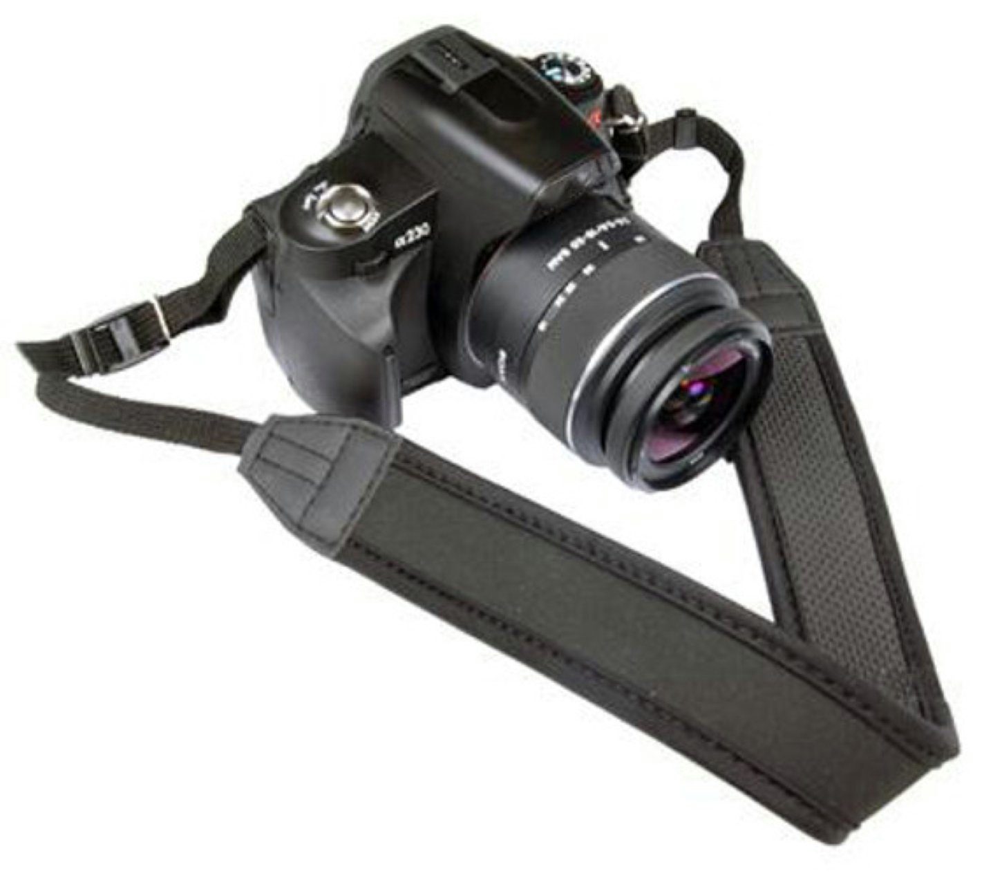 ayex Kameratasche Neopren-Kameratragegurt Schultergurt gepolstert bis 110 cm verstellbar