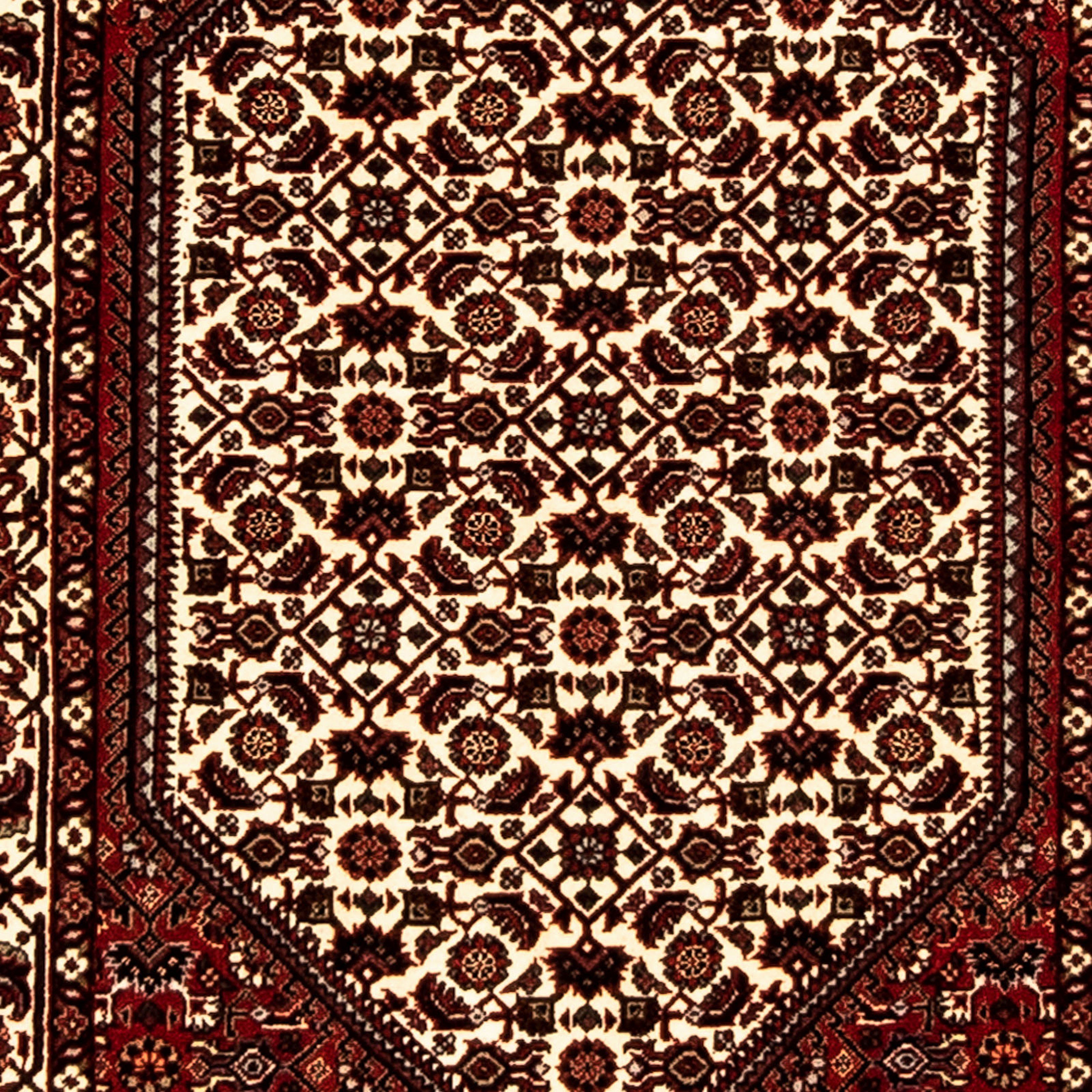 Orientteppich Perser mehrfarbig, 15 71 Wohnzimmer, - - Handgeknüpft, morgenland, mit - 295 Höhe: mm, cm x Bidjar rechteckig, Einzelstück Zertifikat