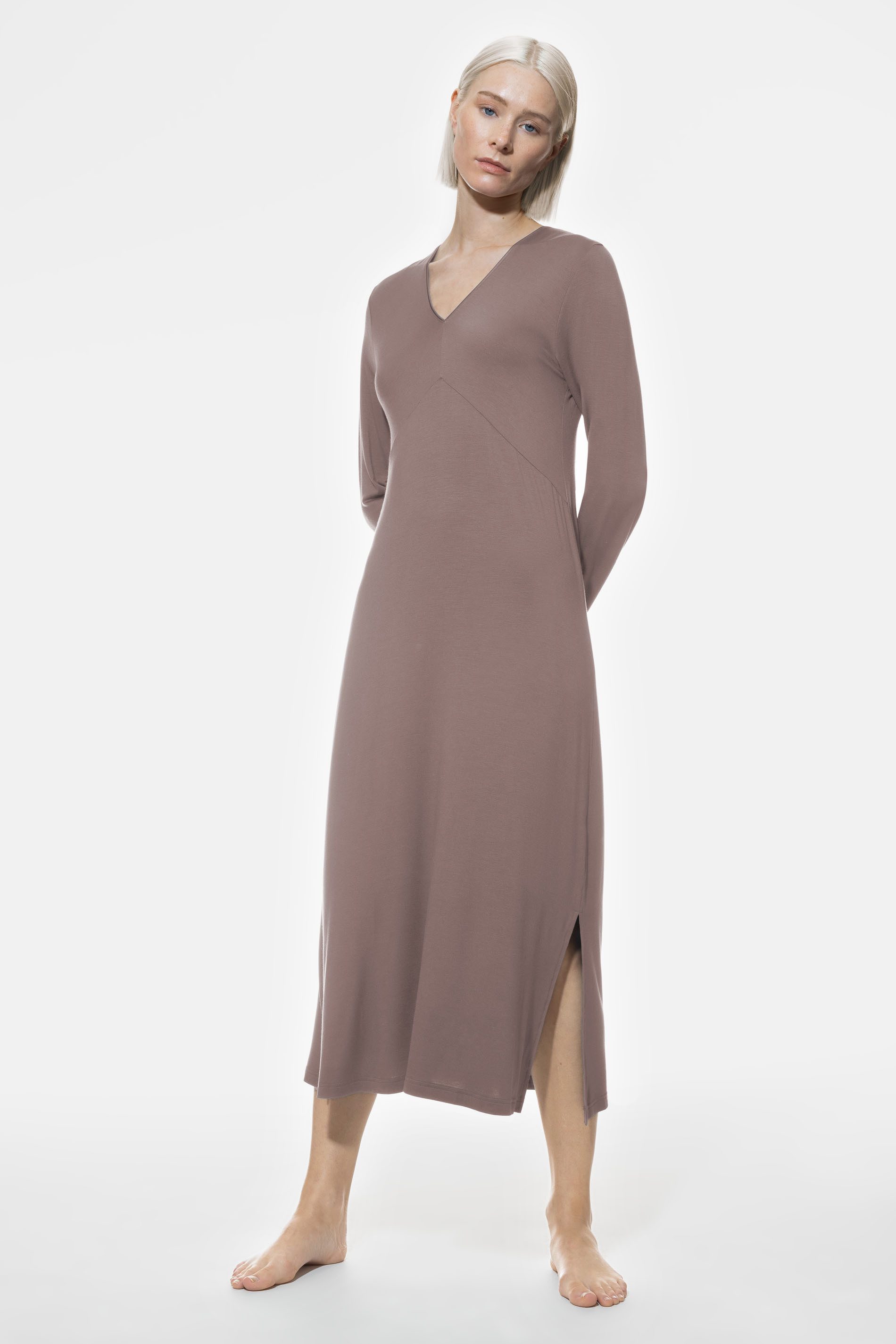 Mey Nachthemd Damen Serie Pure Chic Uni (1-tlg)