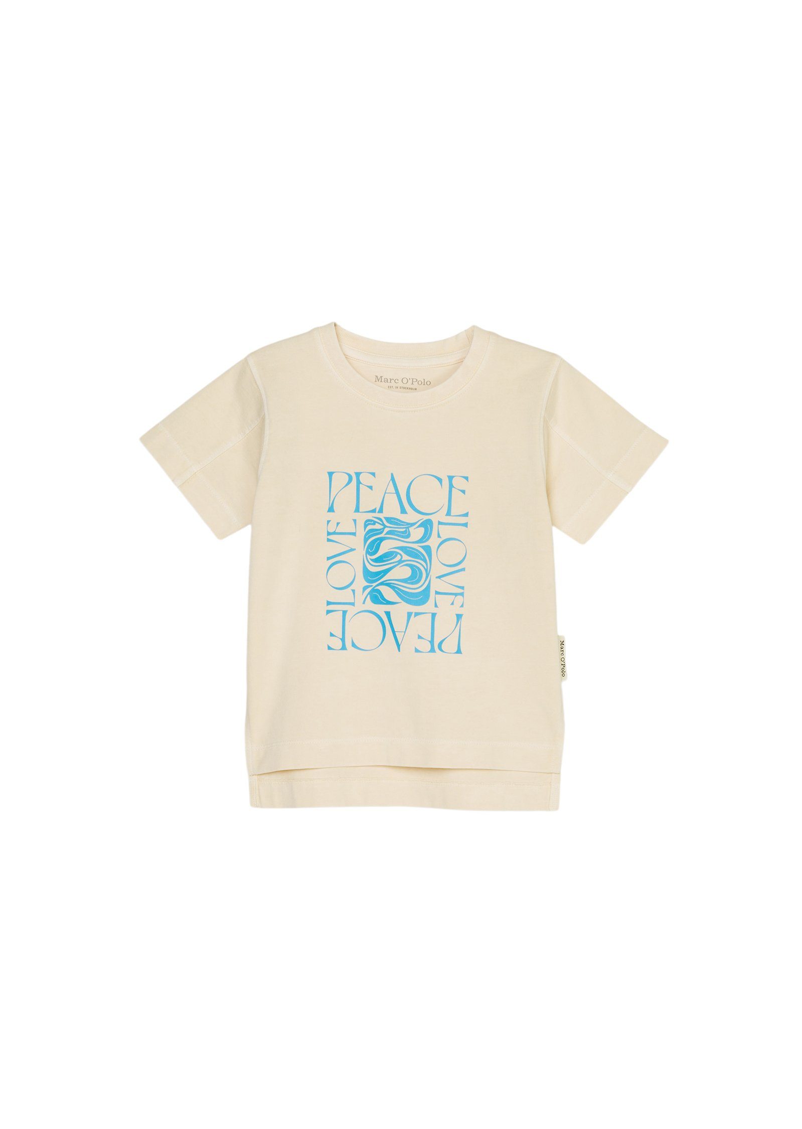 Marc O'Polo Junior Marc O'Polo T-Shirt aus reiner Bio-Baumwolle beige