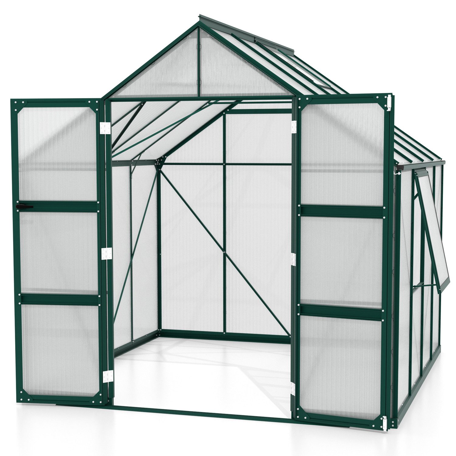 Vitavia Gewächshaus Olymp 6700, 6,00 mm Wandstärke grün | Rabatt: 27% Vitavia Gewächshaus Olymp 6700, 6,00 mm Wandstärke grün | Rabatt: 27%