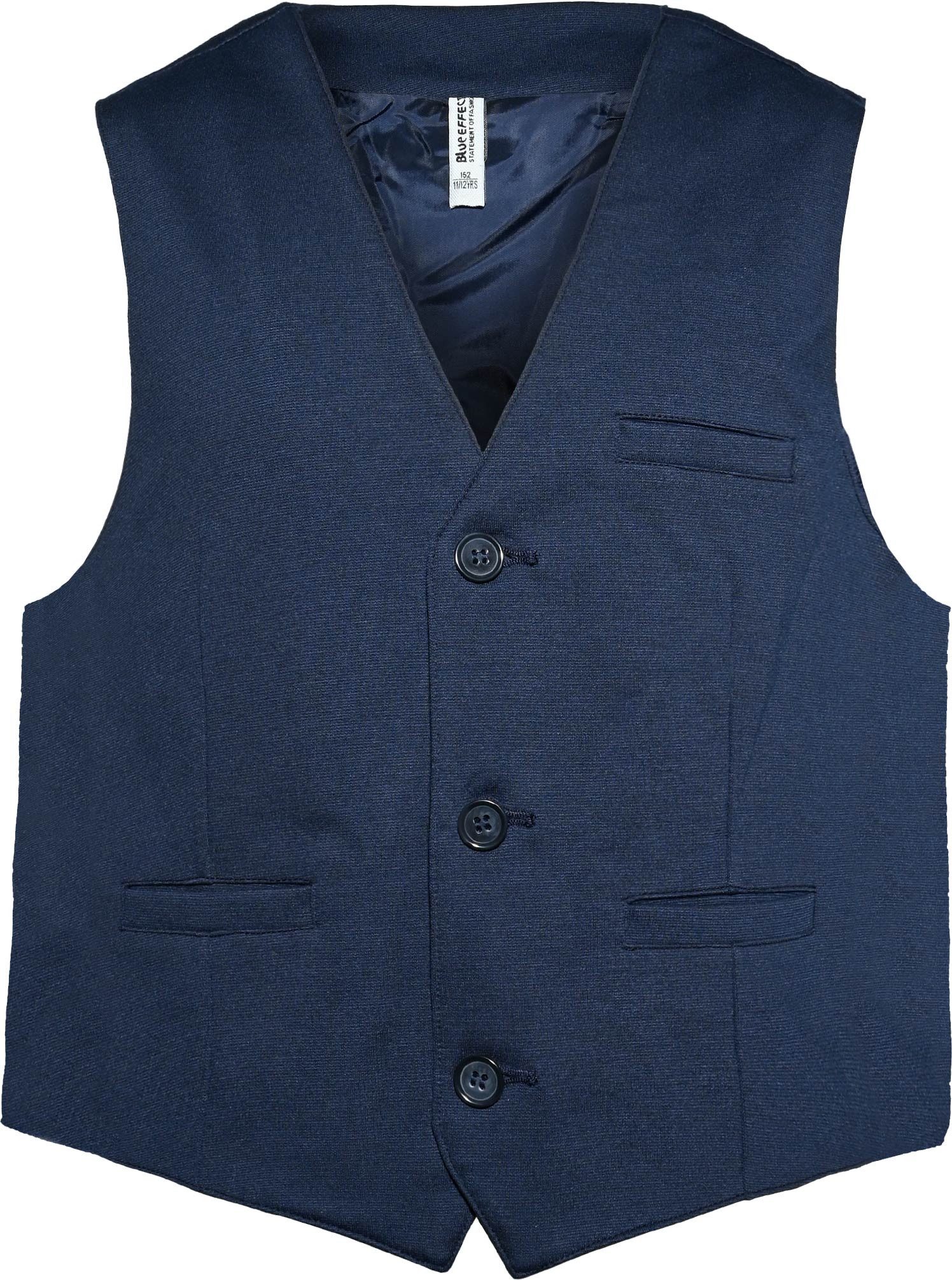 BLUE EFFECT Anzugweste festlich