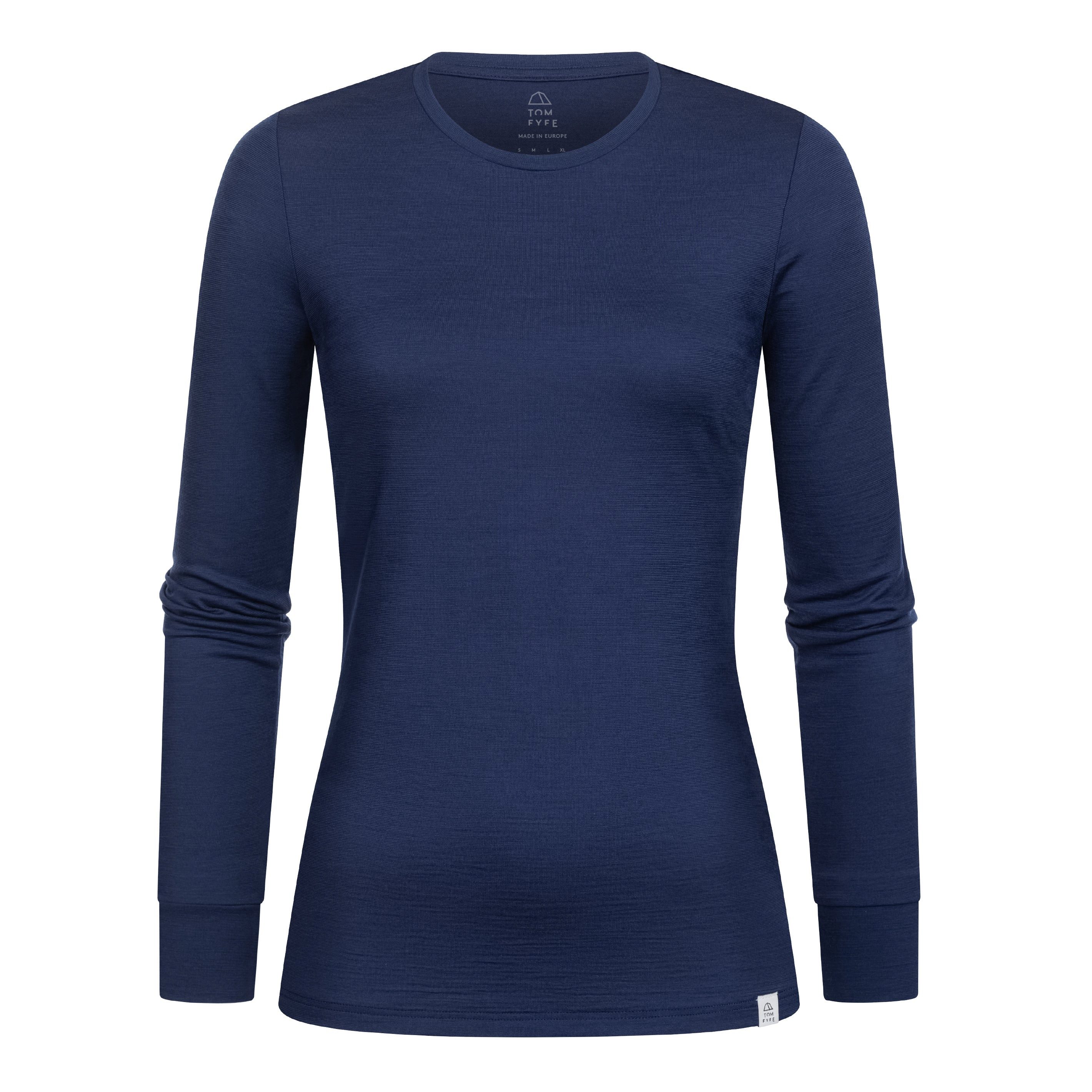 Longsleeve TOM FYFE Merino Longsleeve Damen Marine / M