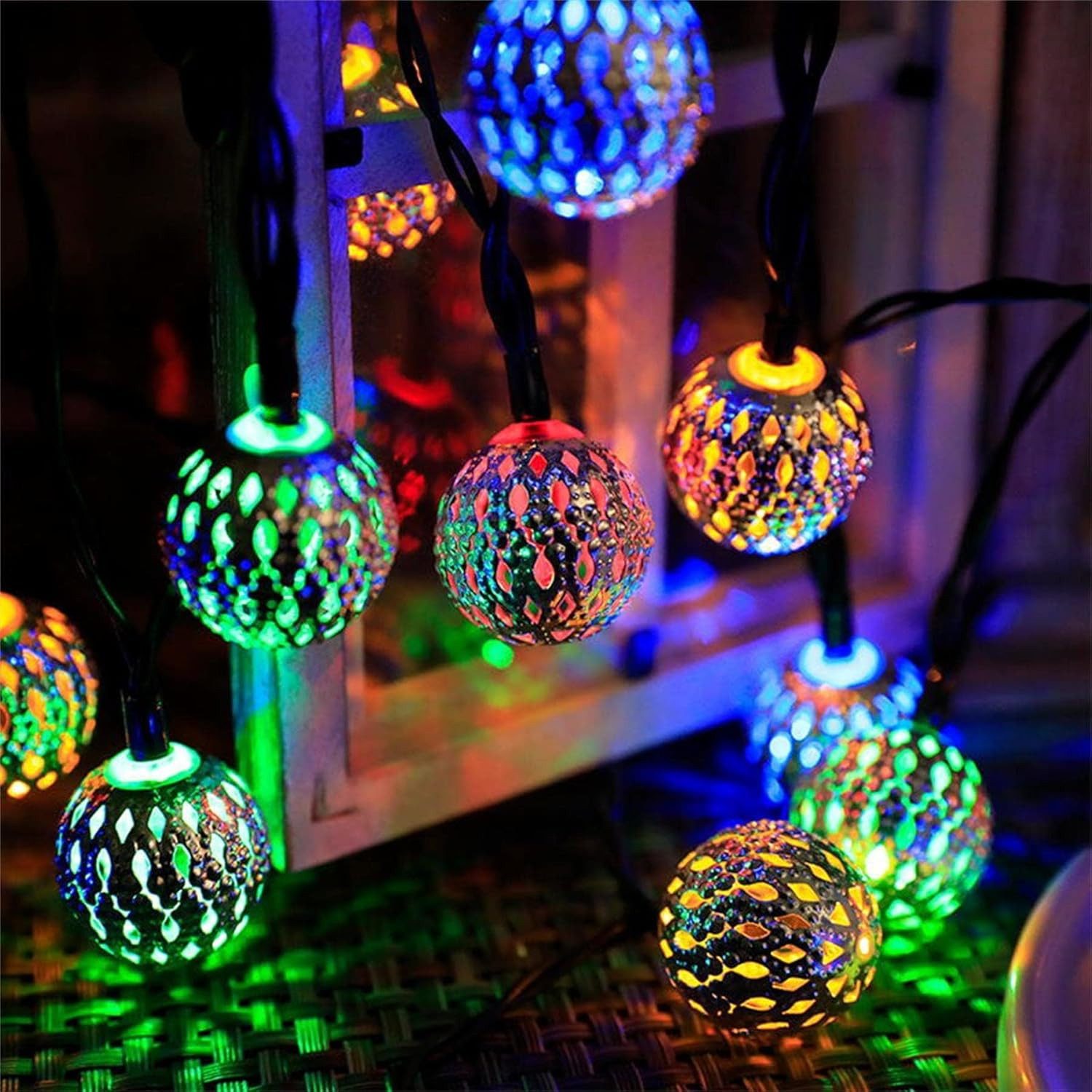 Avylet LED-Lichterkette 2Stk 50 LED solar günstig online kaufen