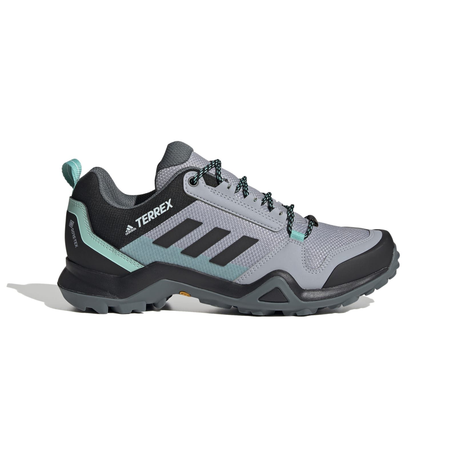 adidas Performance Wanderschuhe Terrex AX3 GTX (Trail, wasserdicht) silbergrau Damen Laufschuh