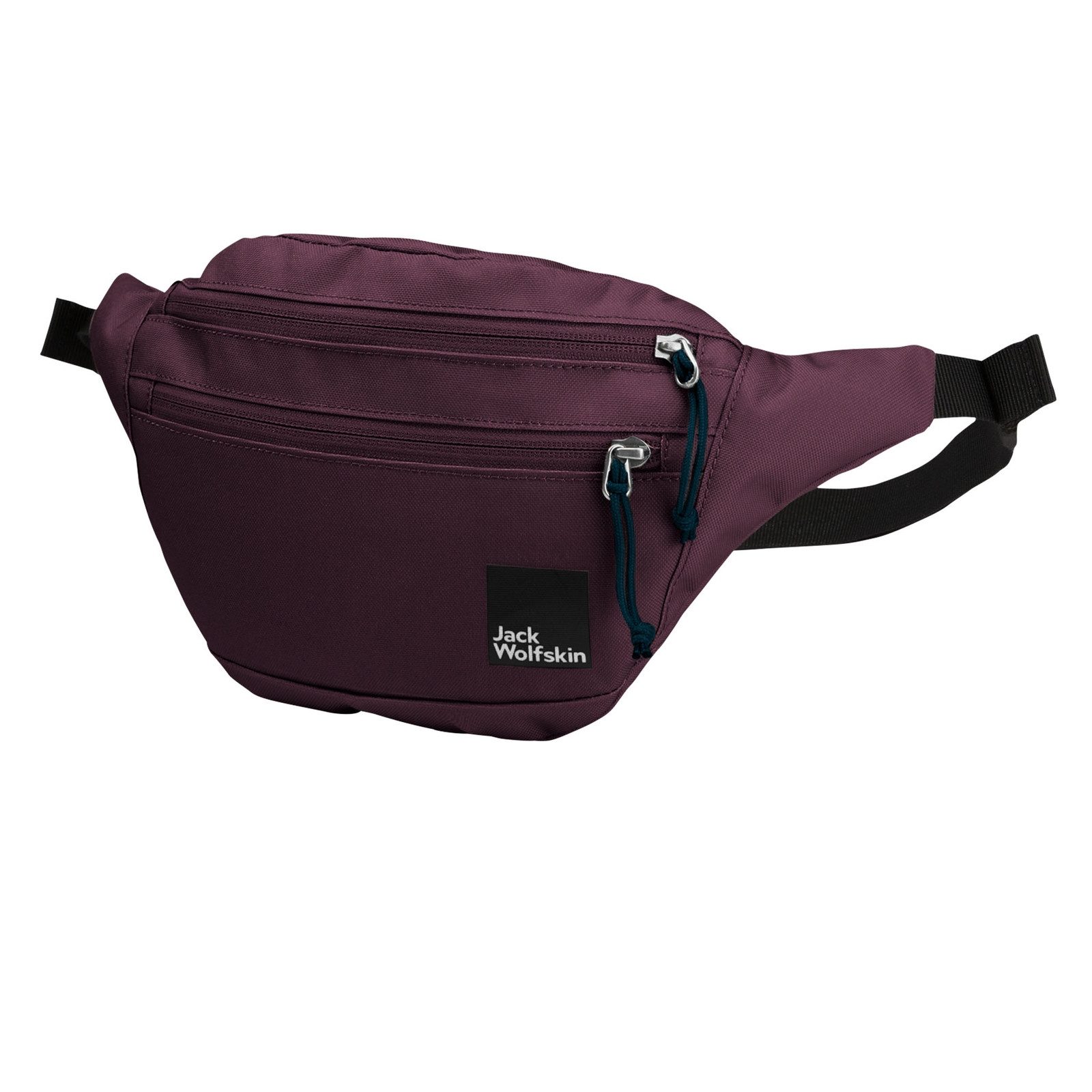 Jack Wolfskin Bauchtasche Konya Hipbag, aufgeklebtes Logo-Patch auf Vorderseite