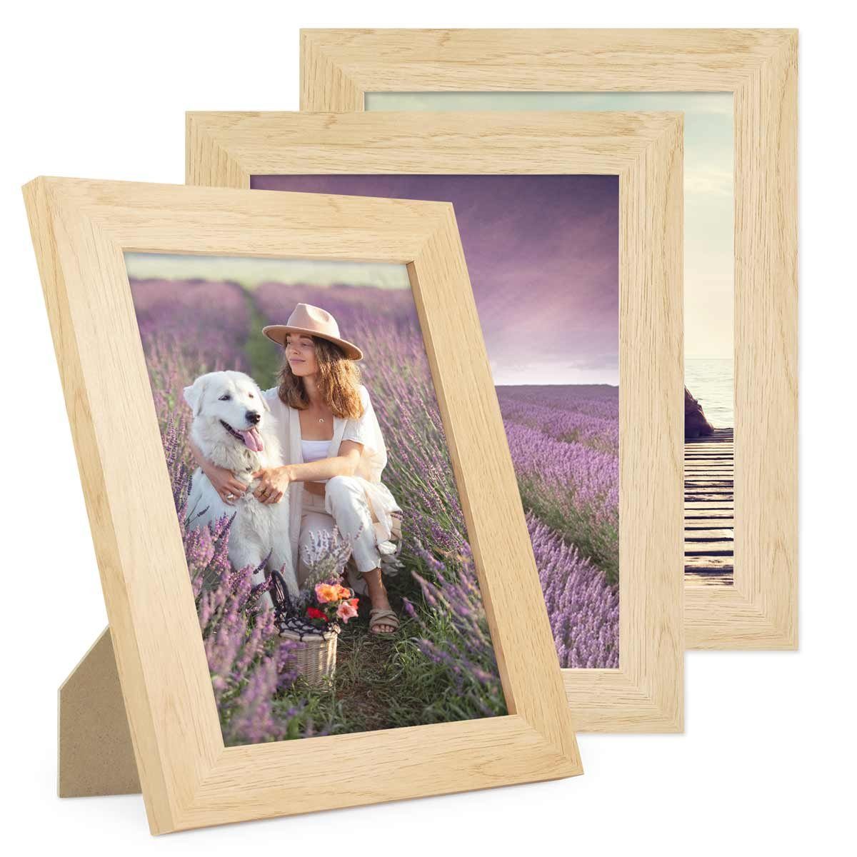 PHOTOLINI Bilderrahmen 3er Set breite Rahmen, günstig online kaufen