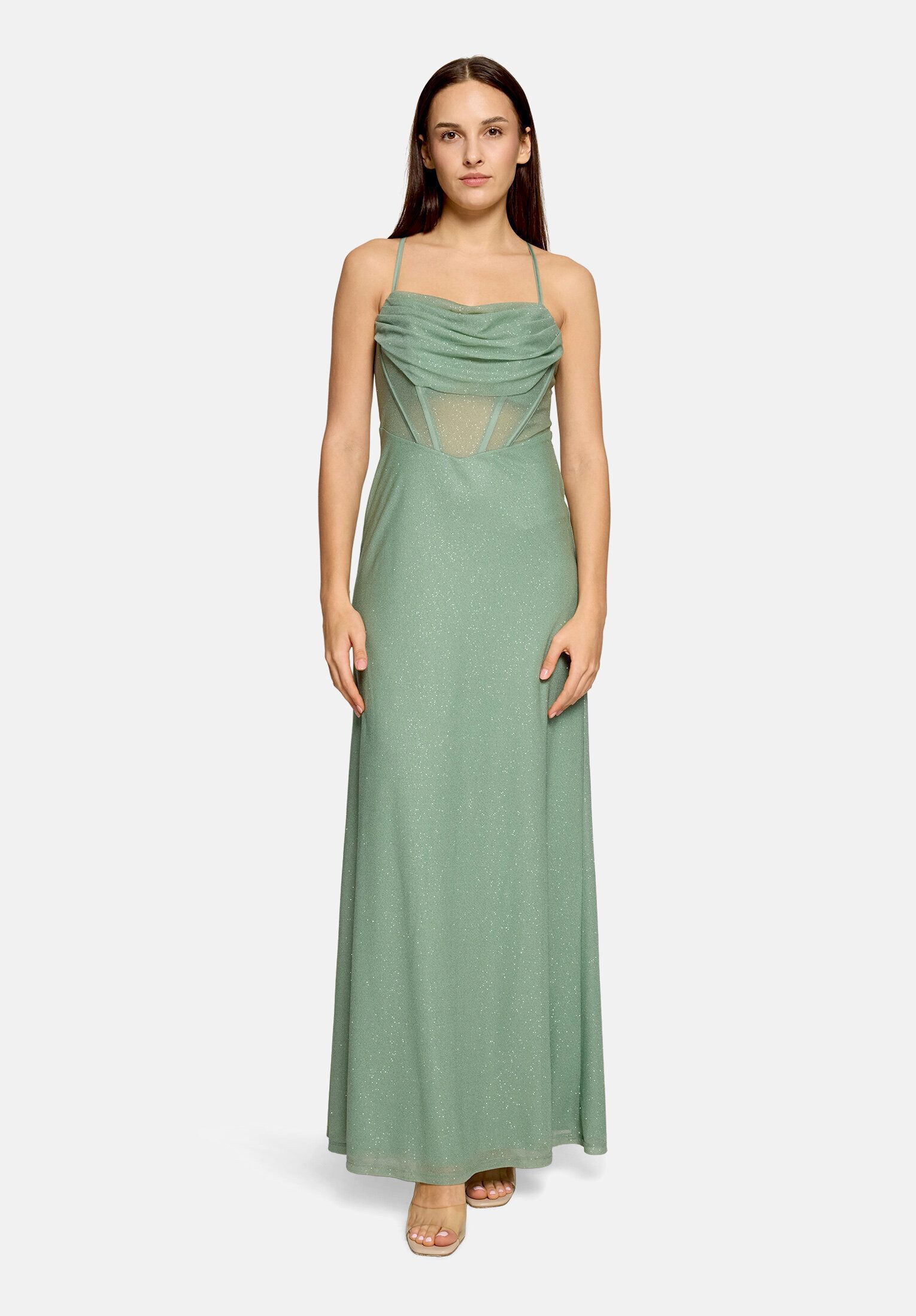 Vera Mont Abendkleid Damen im Glitzer-Look