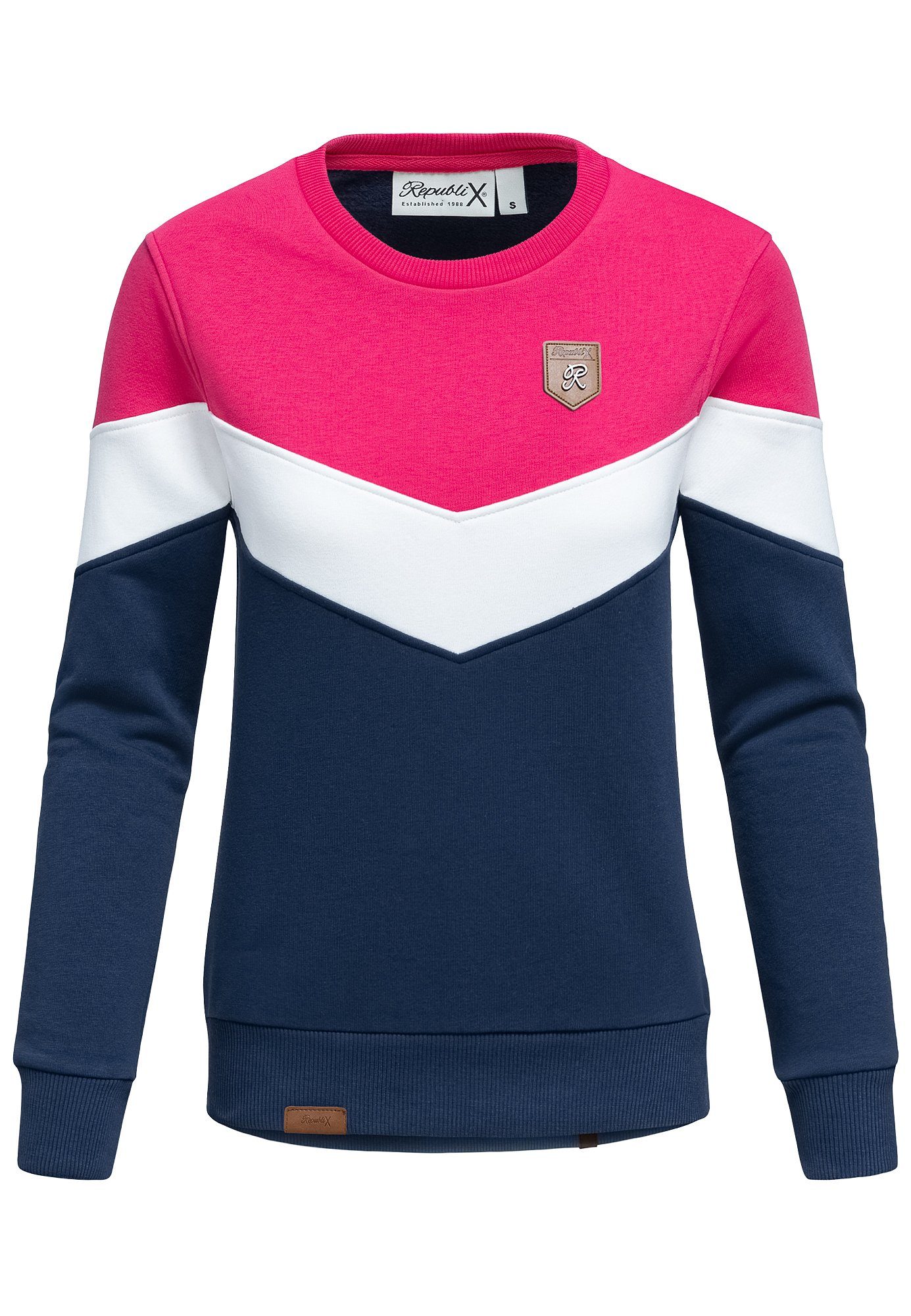 REPUBLIX Sweatshirt STELLA Damen Kapuzenpullover Sweatjacke Pullover Hoodie