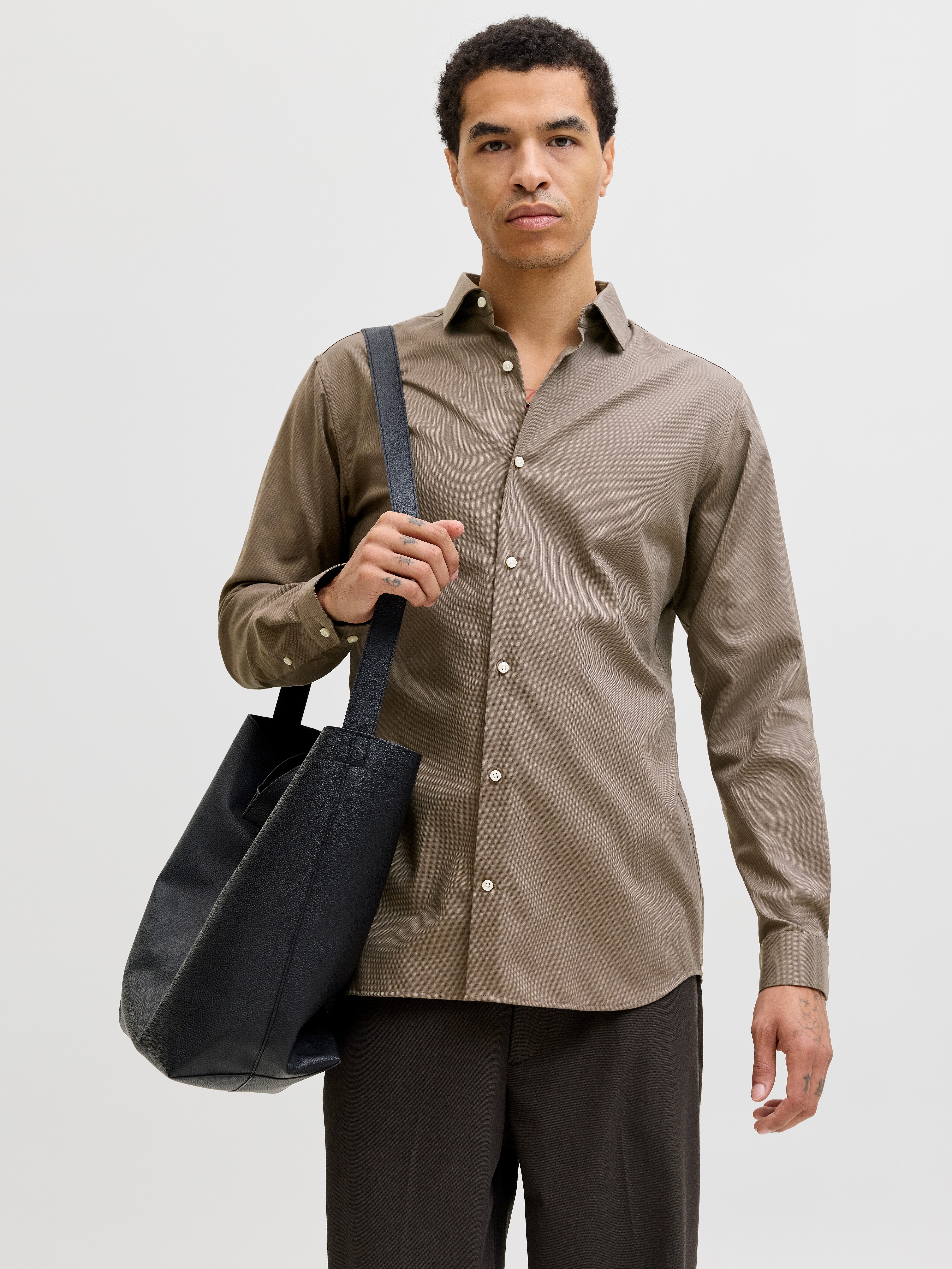 Jack & Jones Langarmhemd JPRBLAPARKER Slim Fit Hemd, atmungsaktiv, ideal fü günstig online kaufen