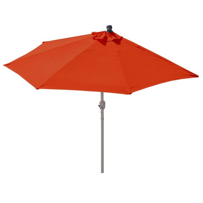 MCW Balkonschirm Lorca-300 LxB: 285x135 cm Optional mit Schirmständer witterungsfest Platzsparend faltbar