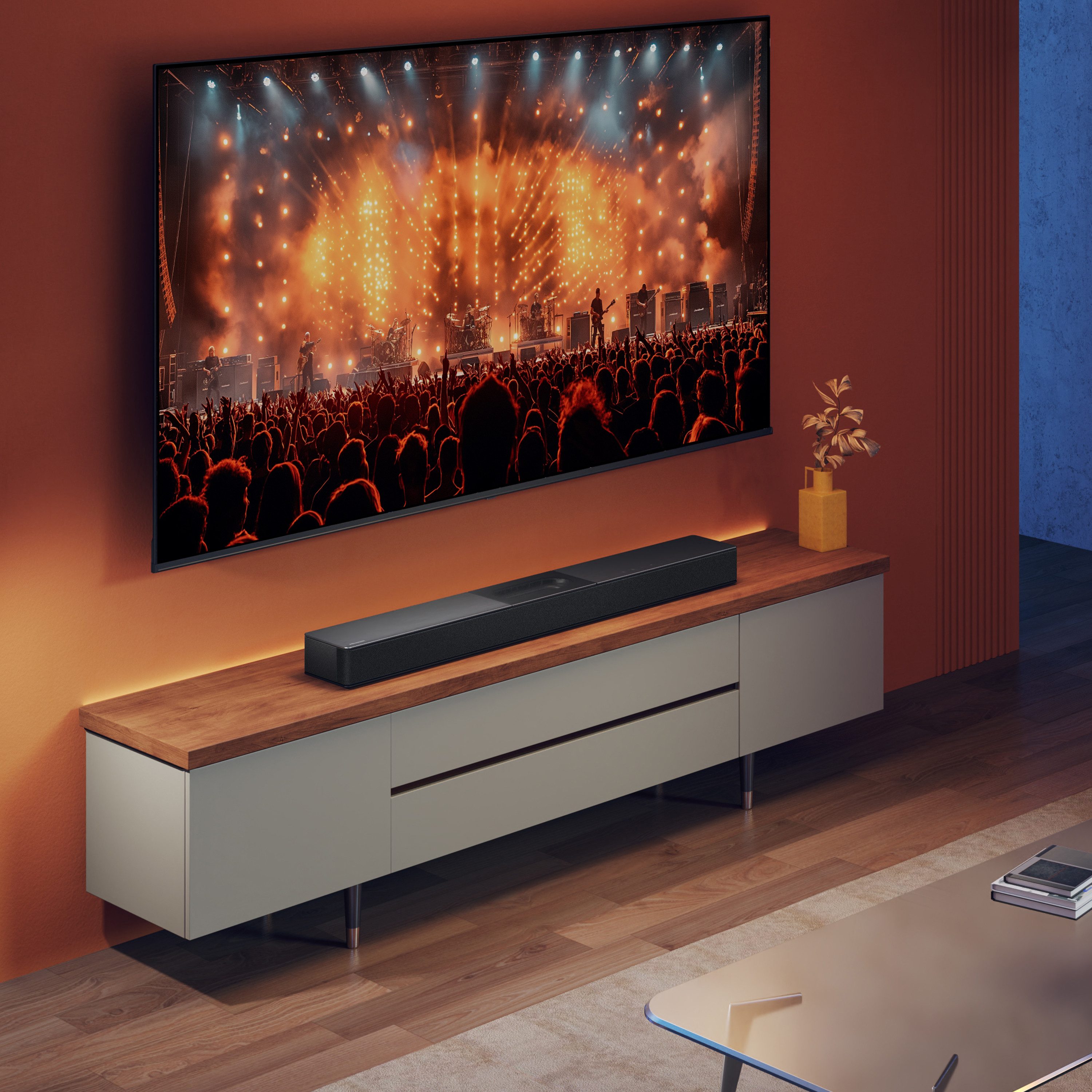Hisense HS2000 2.1 Kanal Soundbar mit integriertem Subwoofer 2.1 Soundsystem 2.1 (240 W) – Bild 5 von 5