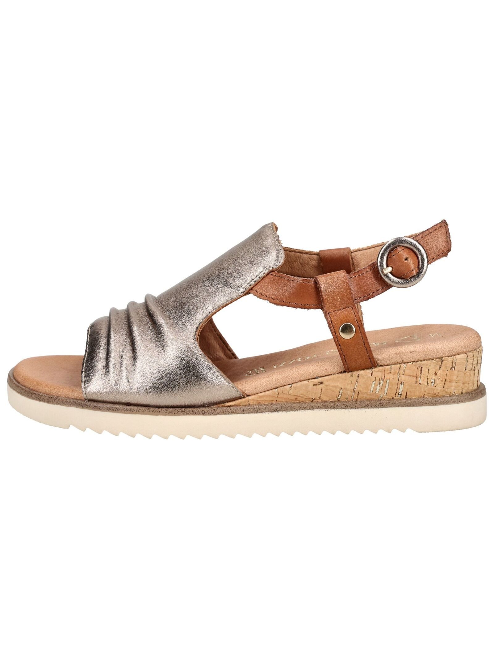 MARCO TOZZI Sandalen Leder . Keilsandalette