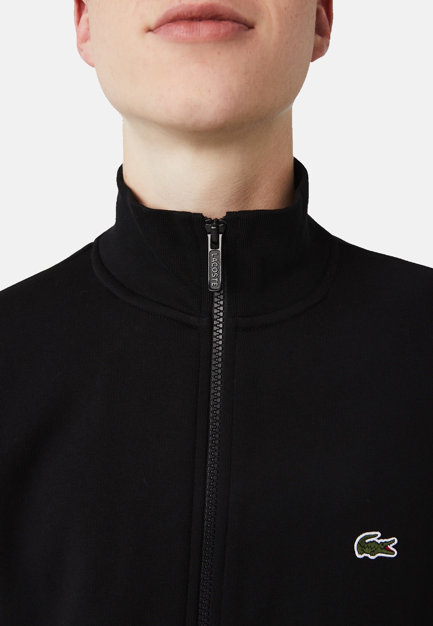 Lacoste Sweatjacke Jacke Fleecejacke (1-tlg)