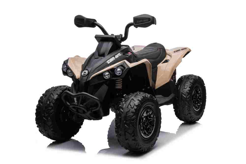 BoGi Elektro-Kinderquad Can-am ATV Quad Kinderfahrzeug Elektrofahrzeug 2x200W Motor 24V 7Ah, Fahrspaß für Kinder mit Stil – Can- Am Renegade 12V 7Ah