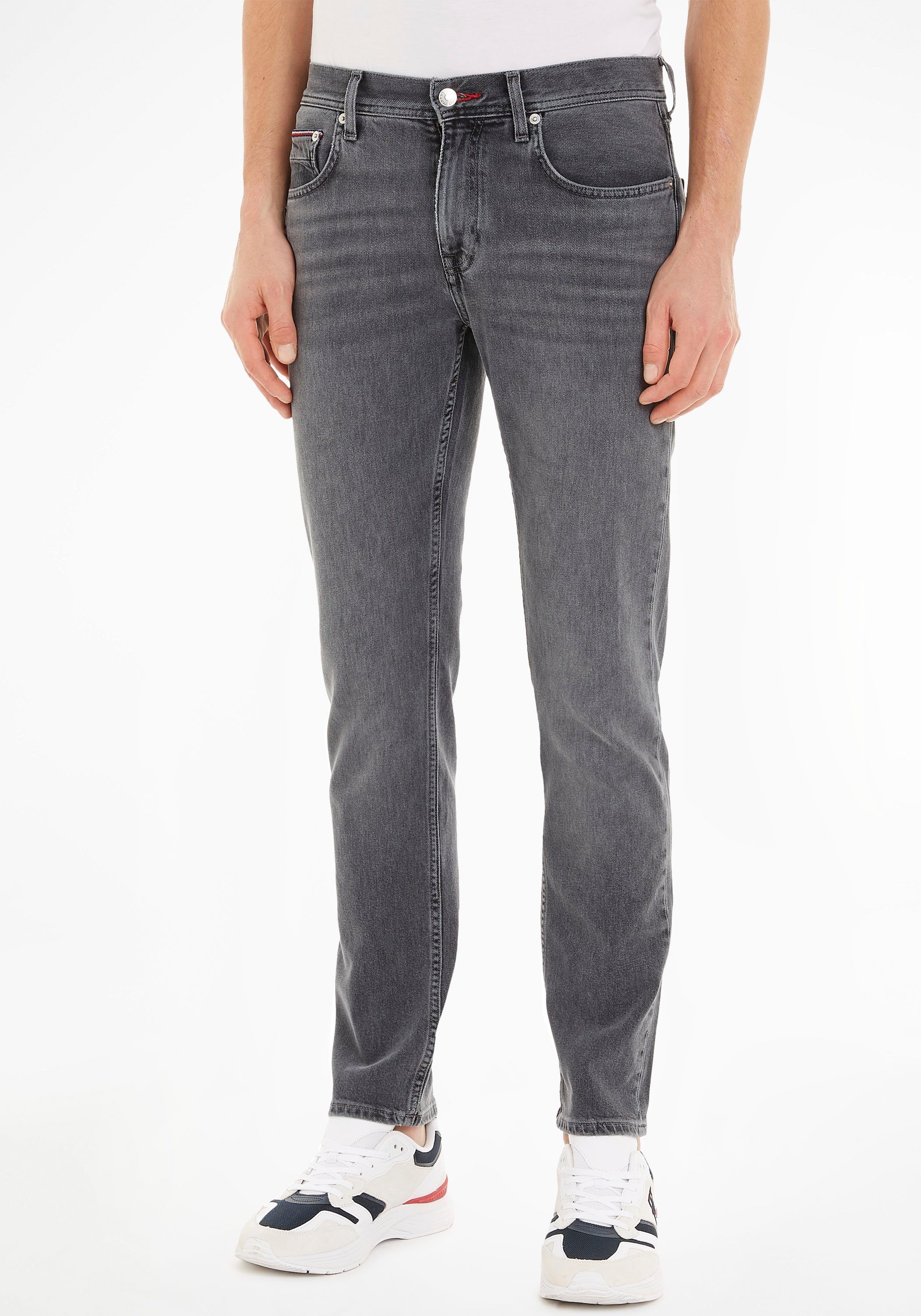 Tommy Hilfiger Straight-Jeans STRAIGHT DENTON STR Steeler Grey