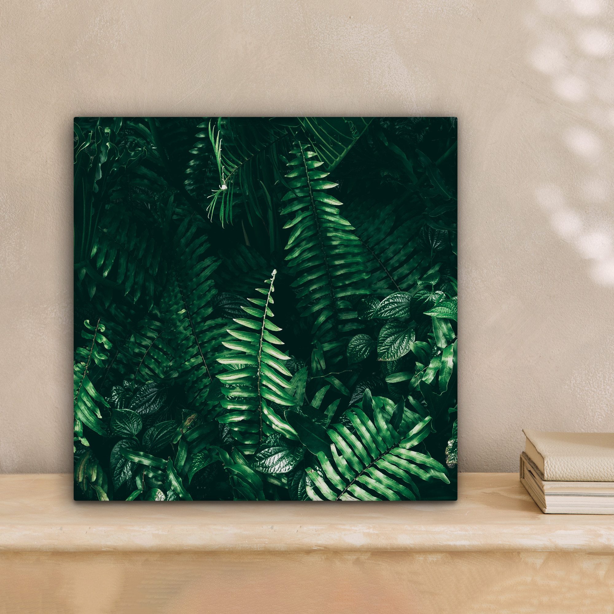 OneMillionCanvasses® Leinwandbild Blätter - Dschungel - Natur - Tropisch - günstig online kaufen