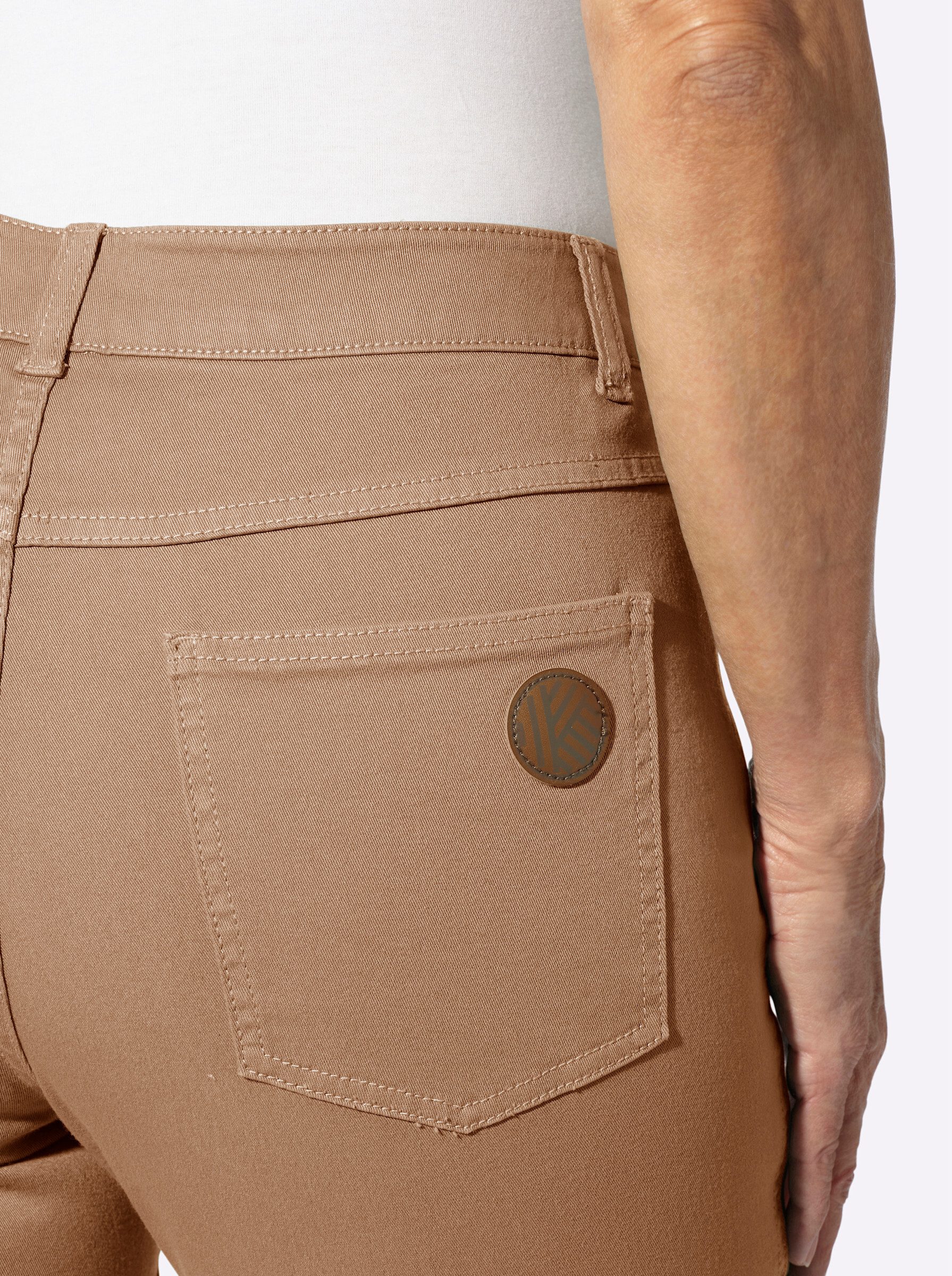 Sieh an! Bequeme Jeans Twill-Jeans komfortabel – Bild 5 von 5