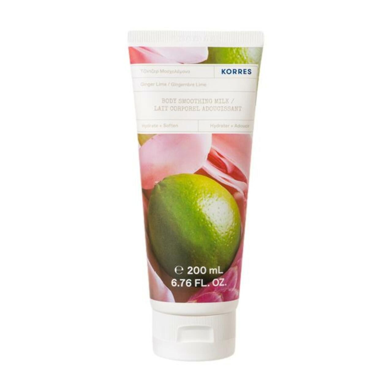 Korres Bodylotion Ginger Lime Glättende Körpermilch