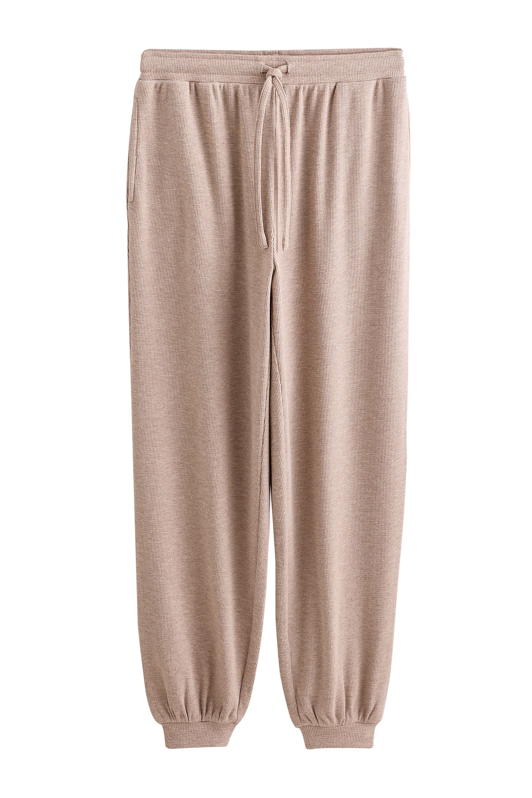 Next Pyjama Henley-Schlafanzug mit Waffelstruktur (2 tlg) – Bild 3 von 5