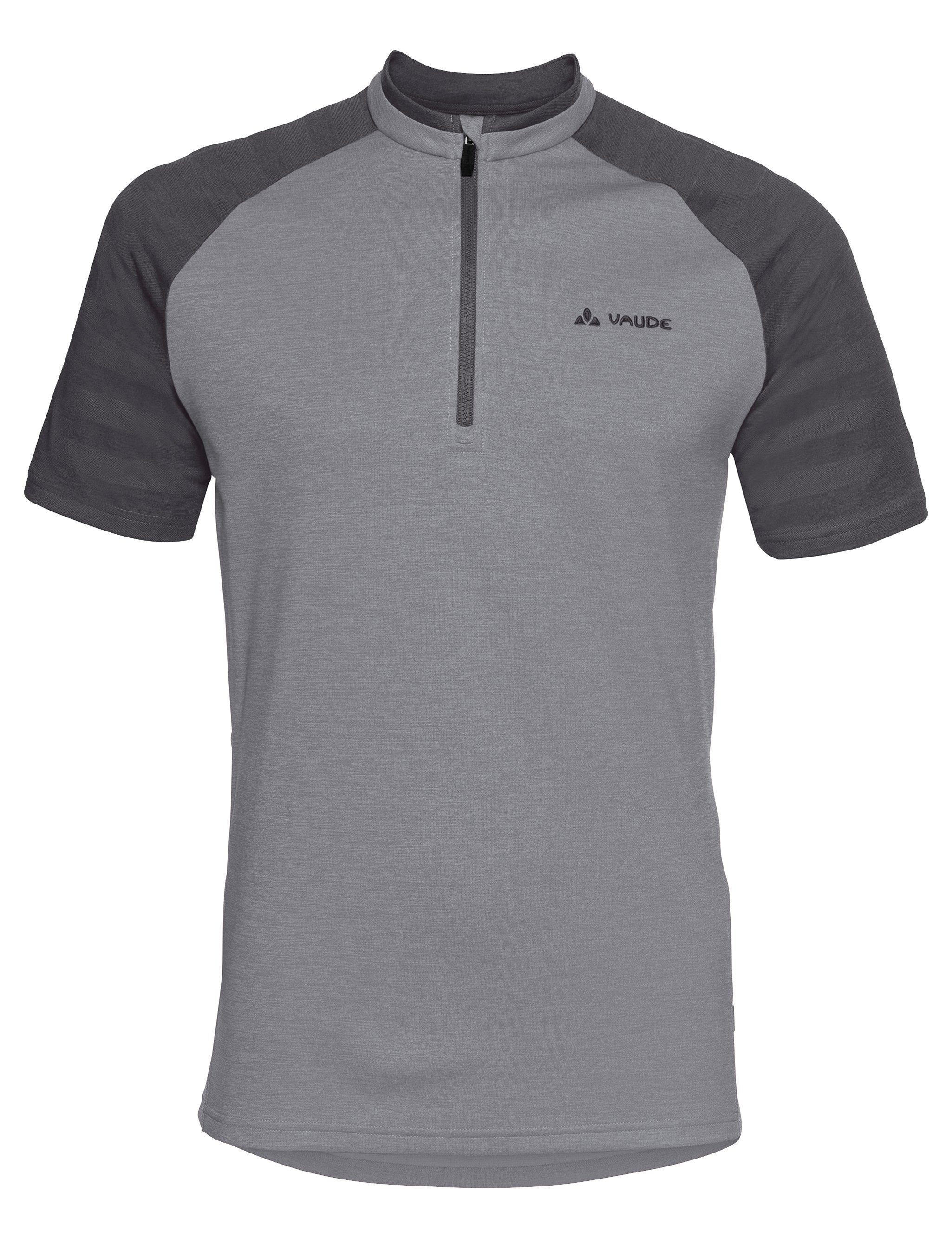 VAUDE T-Shirt Men's Tamaro Shirt III (1-tlg) Grüner Knopf grey melange/iron