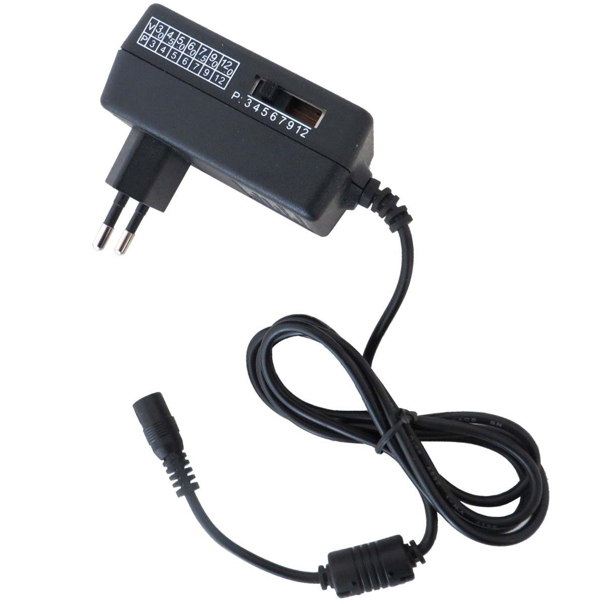 keepdrum keepdrum MPS01 Universal Netzteil 3V-12V Ladegerät Strom-Adapter Universal-Netzteil (Universal Netzteil 3V-12V)