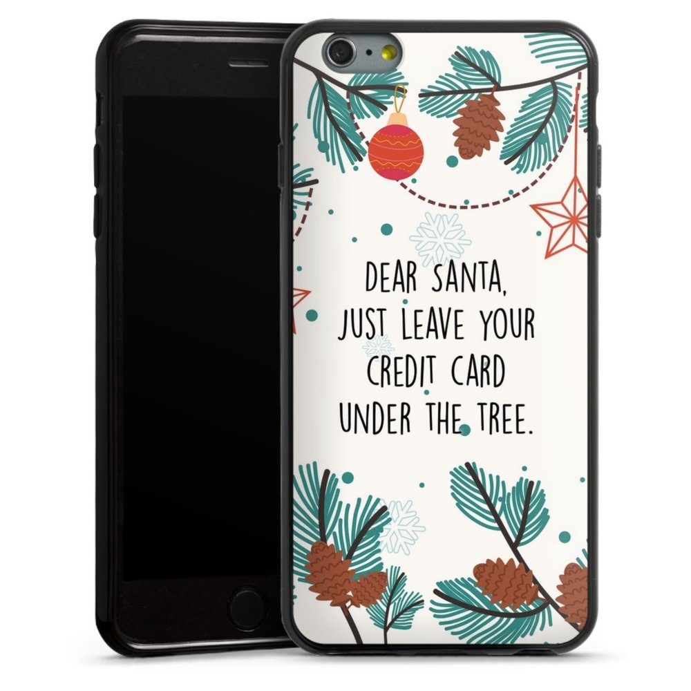 DeinDesign Handyhülle Dear Santa, Hülle Sprüche Statement Weihnachten