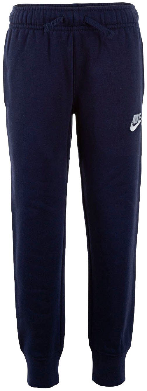 PANT Jogginghose für Nike Sportswear - FLEECE CUFF dunkelblau Kinder NKB CLUB RIB