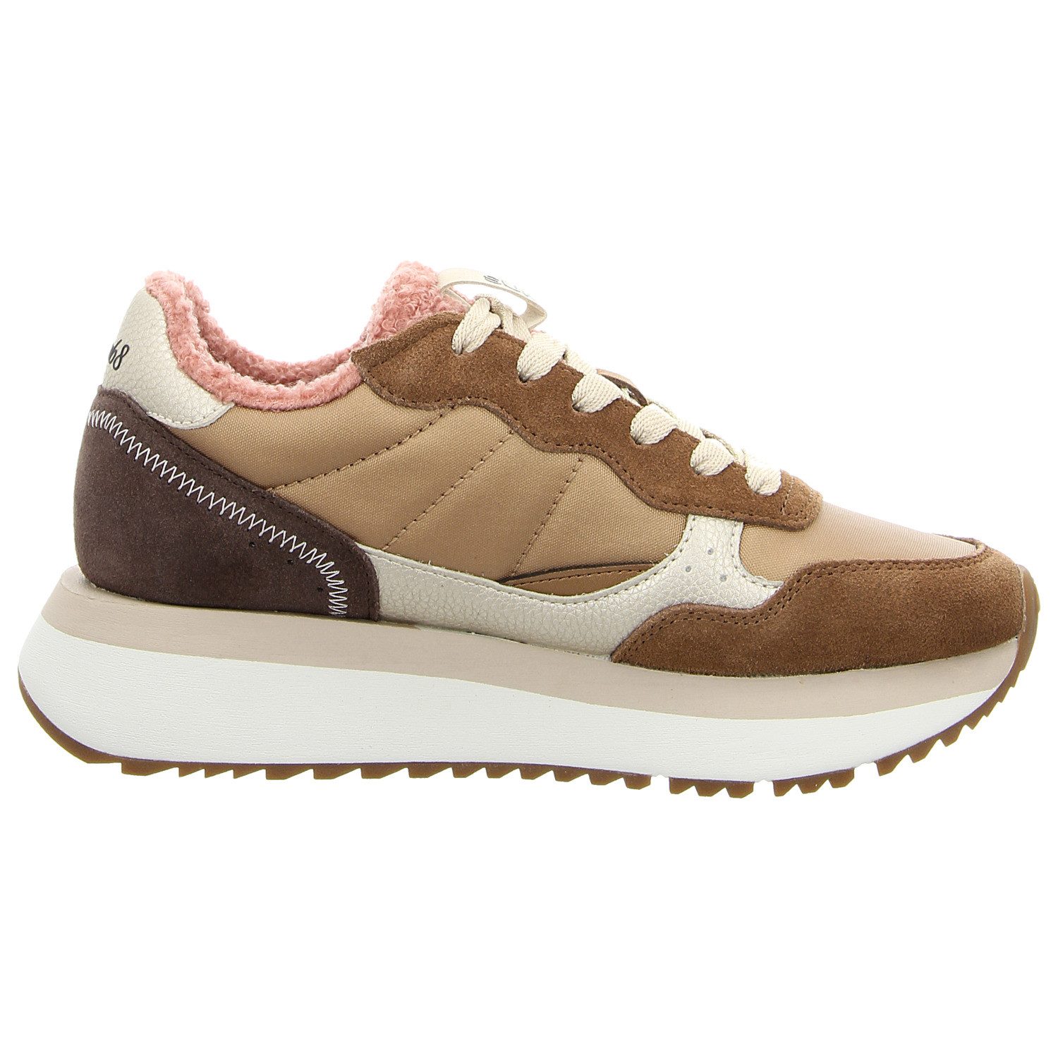 SUN 68 Big Ally Teddy Fur Sneaker