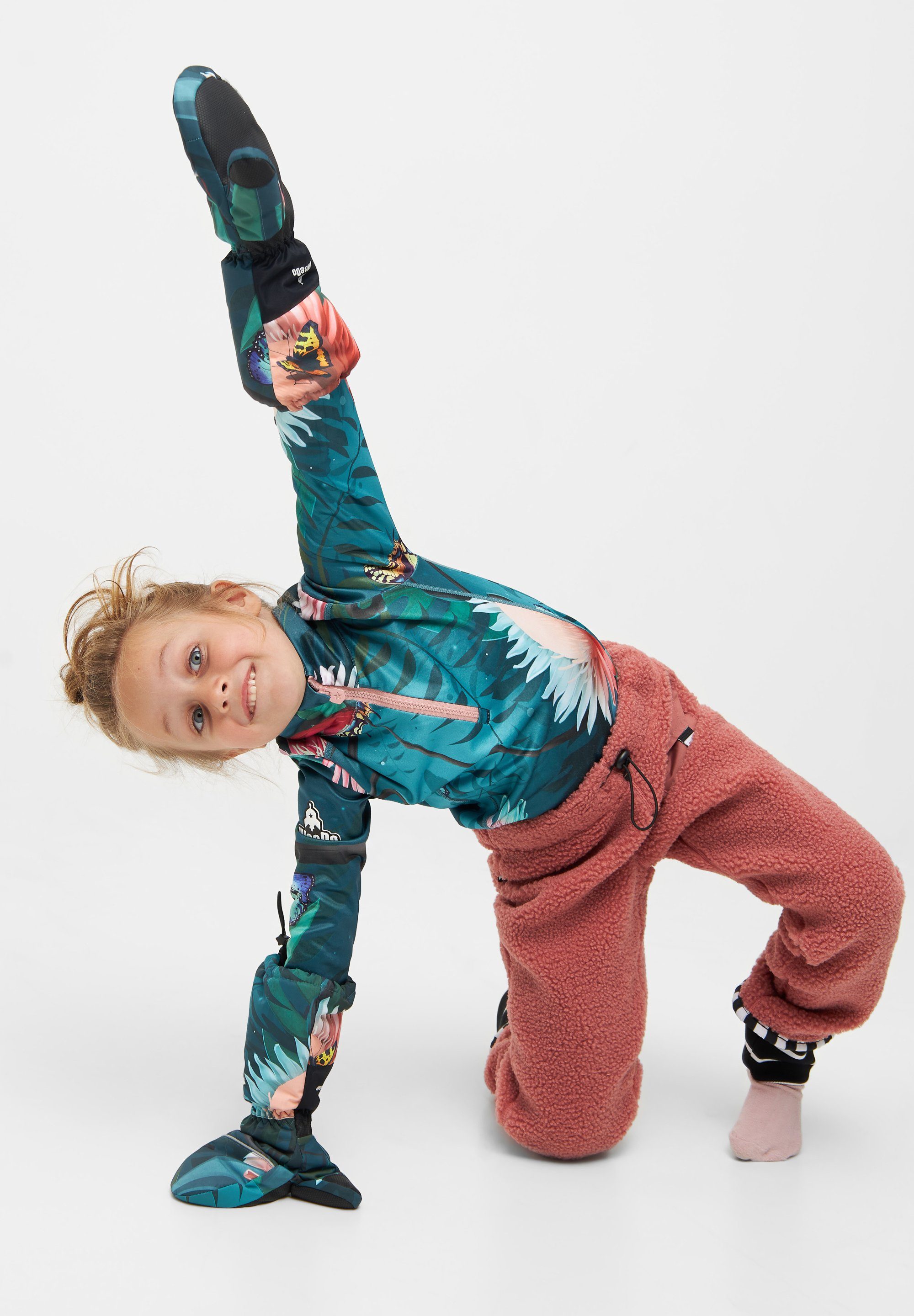WeeDo Langarmshirt Funderwear Feuchtigkeitsregulierendes Funktionsshirt für Kinder