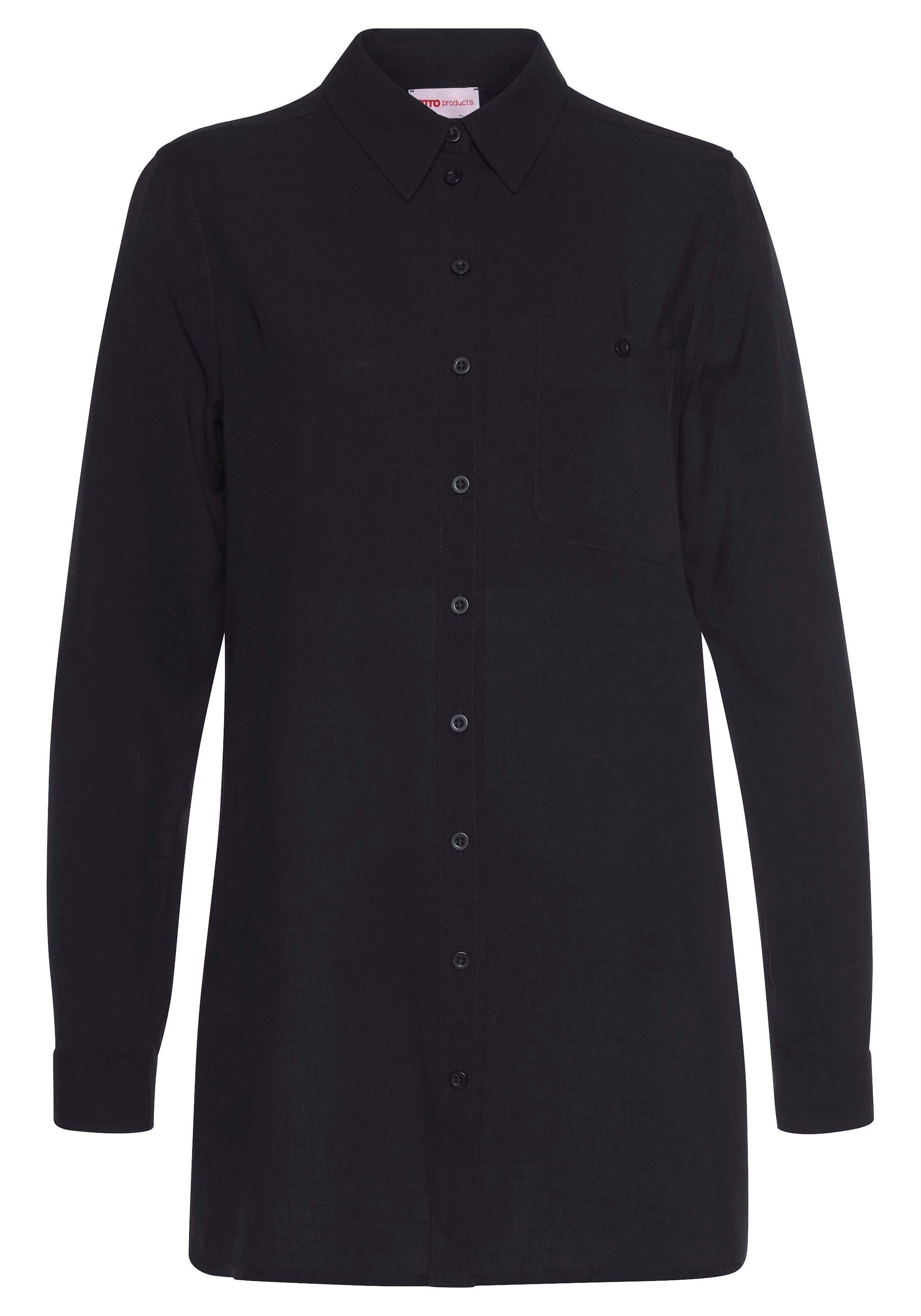 OTTO PRODUCTS Hemdbluse aus weicher LENZING™ ECOVERO™ Viskose mehr