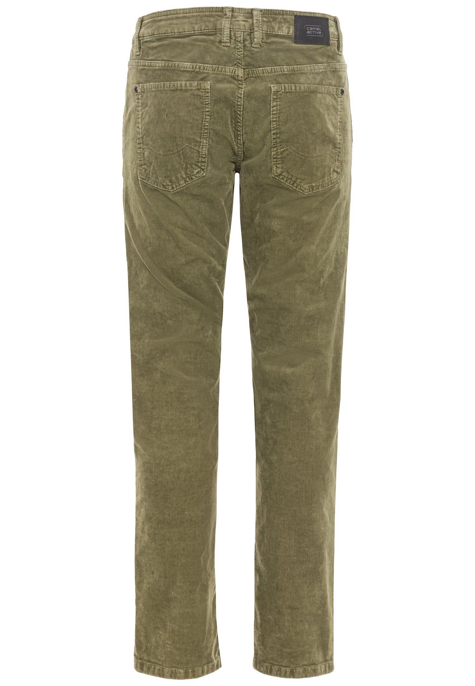 brown olive Skinny-fit-Jeans camel active