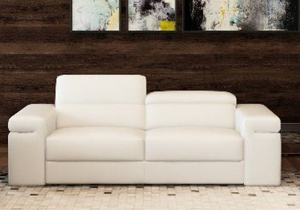 JVmoebel Sofa Couch Leder in 3-er, Europe Couchen Sofas 3 Polser XXL Sitz Sitzer Big Made