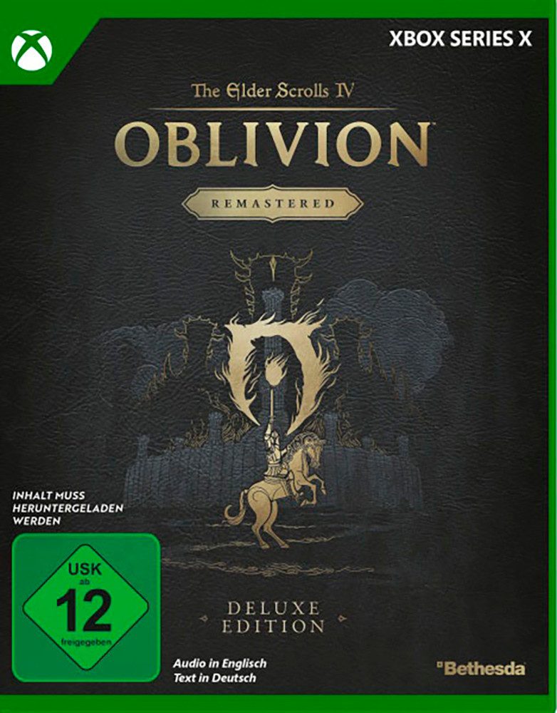 Elder Scrolls IV: Oblivion Remastered Deluxe Edition Xbox Series X