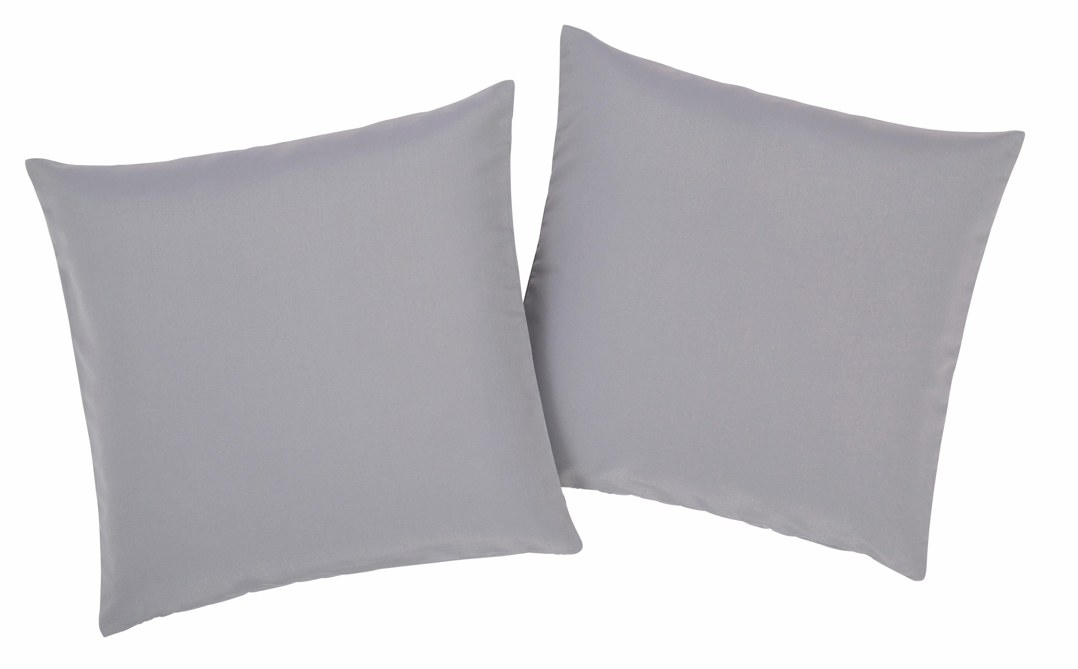 Bruno Banani Dekokissen Lagan, 2-er Set, einfarbig, Kissenhüllen ohne Füllu günstig online kaufen