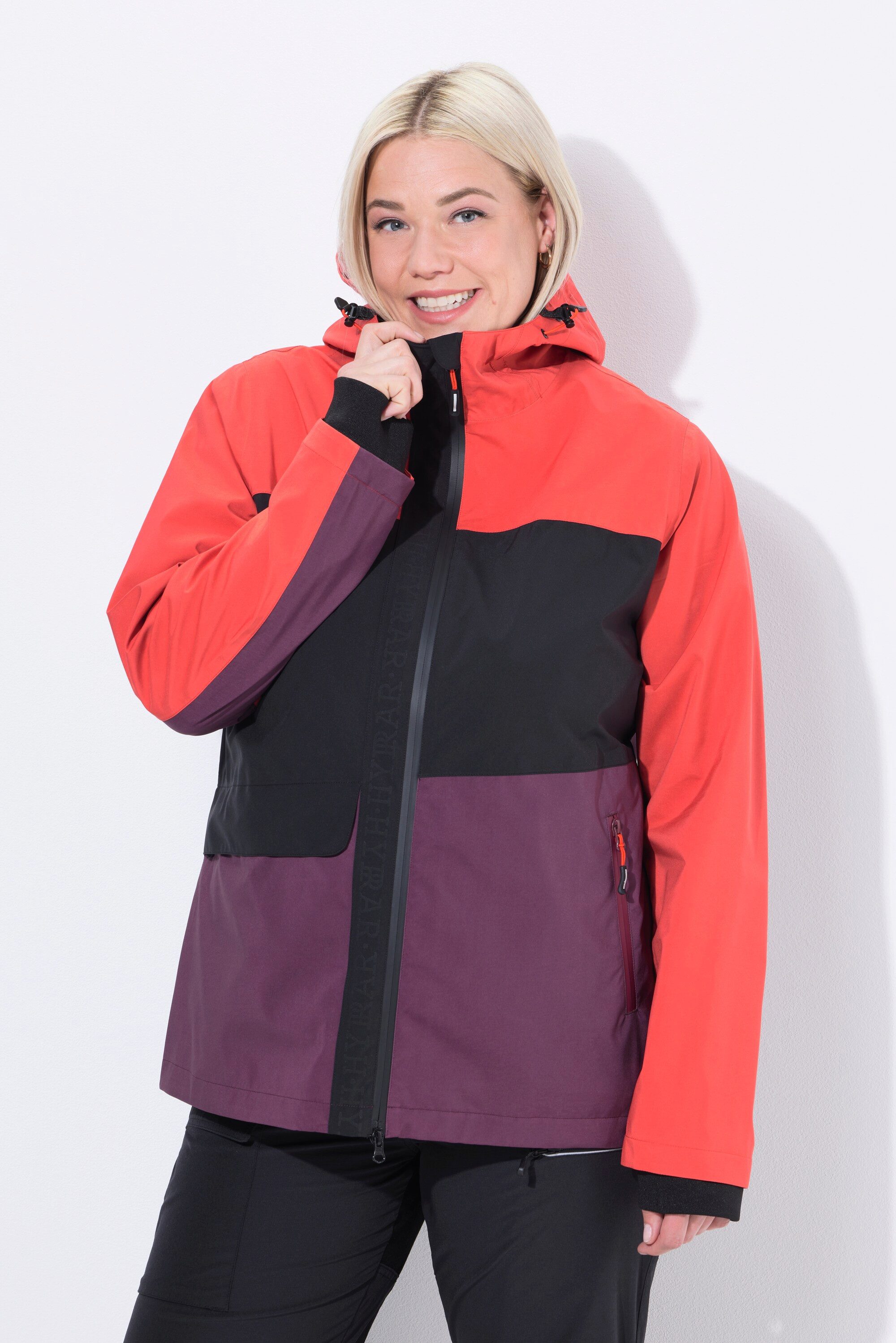 Ulla Popken Funktionsjacke HYPRAR Regenjacke wasserdicht günstig online kaufen